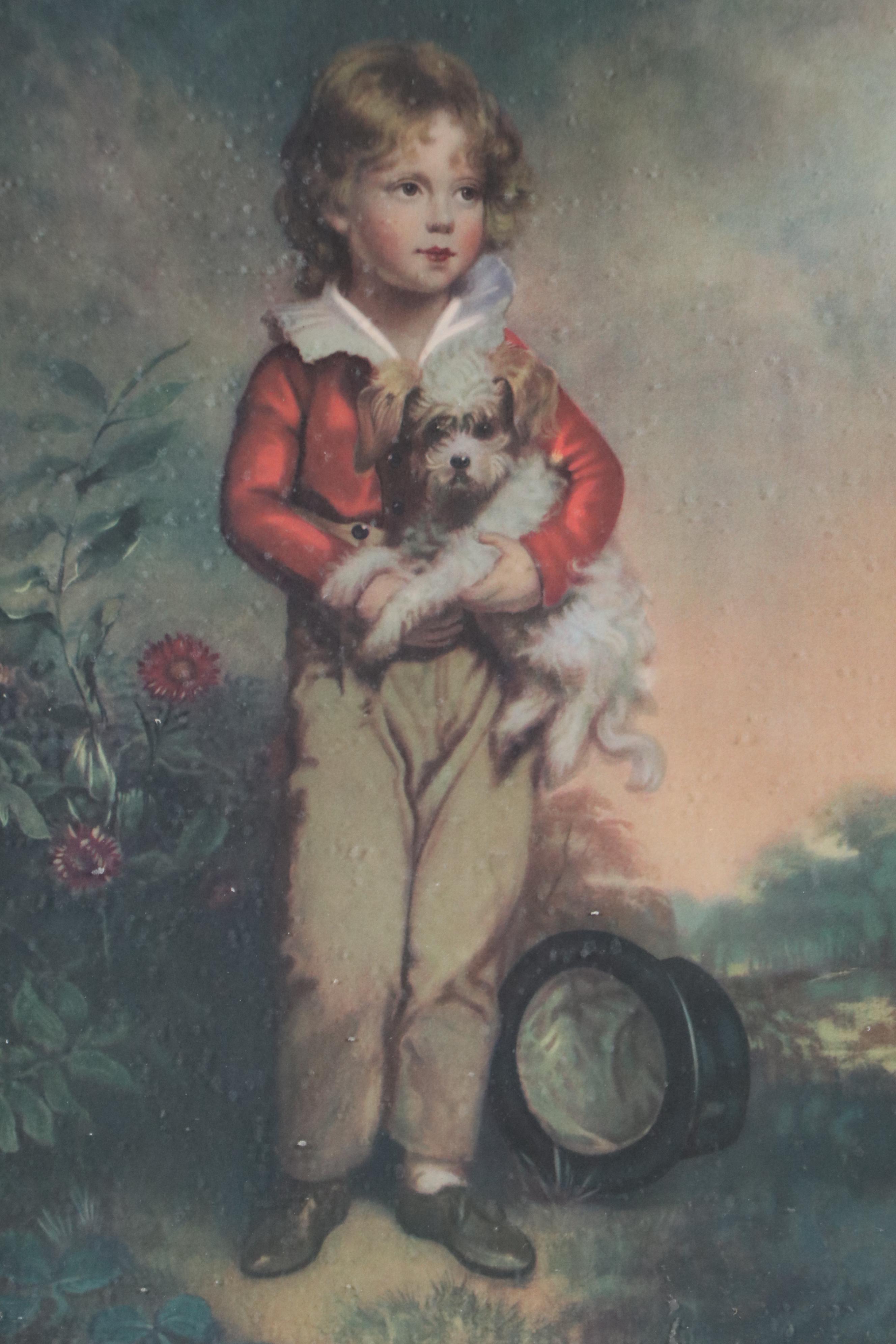 Offset Lithograph After Arthur William Devis "Master Simpson," Early 20th C.