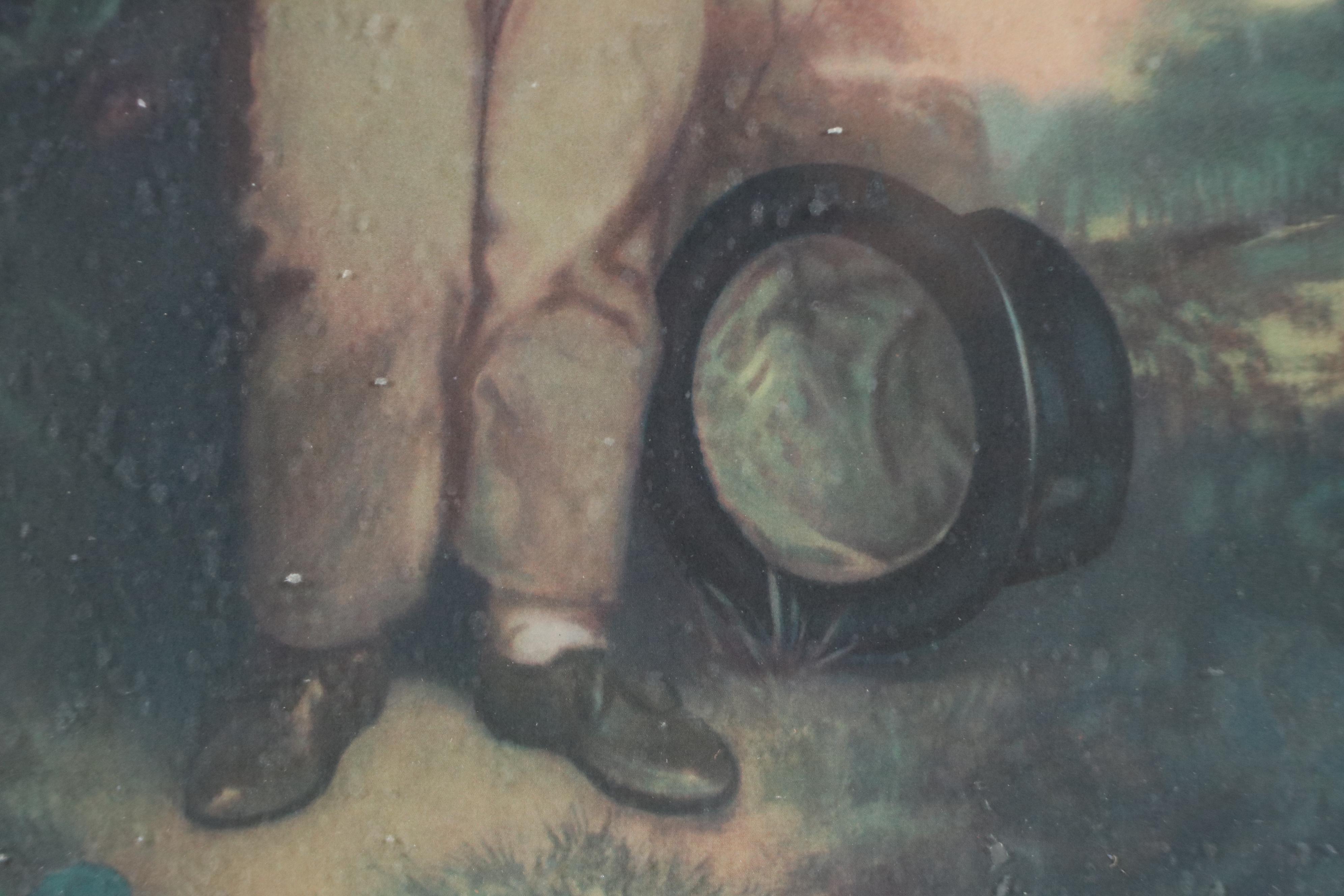 Offset Lithograph After Arthur William Devis "Master Simpson," Early 20th C.