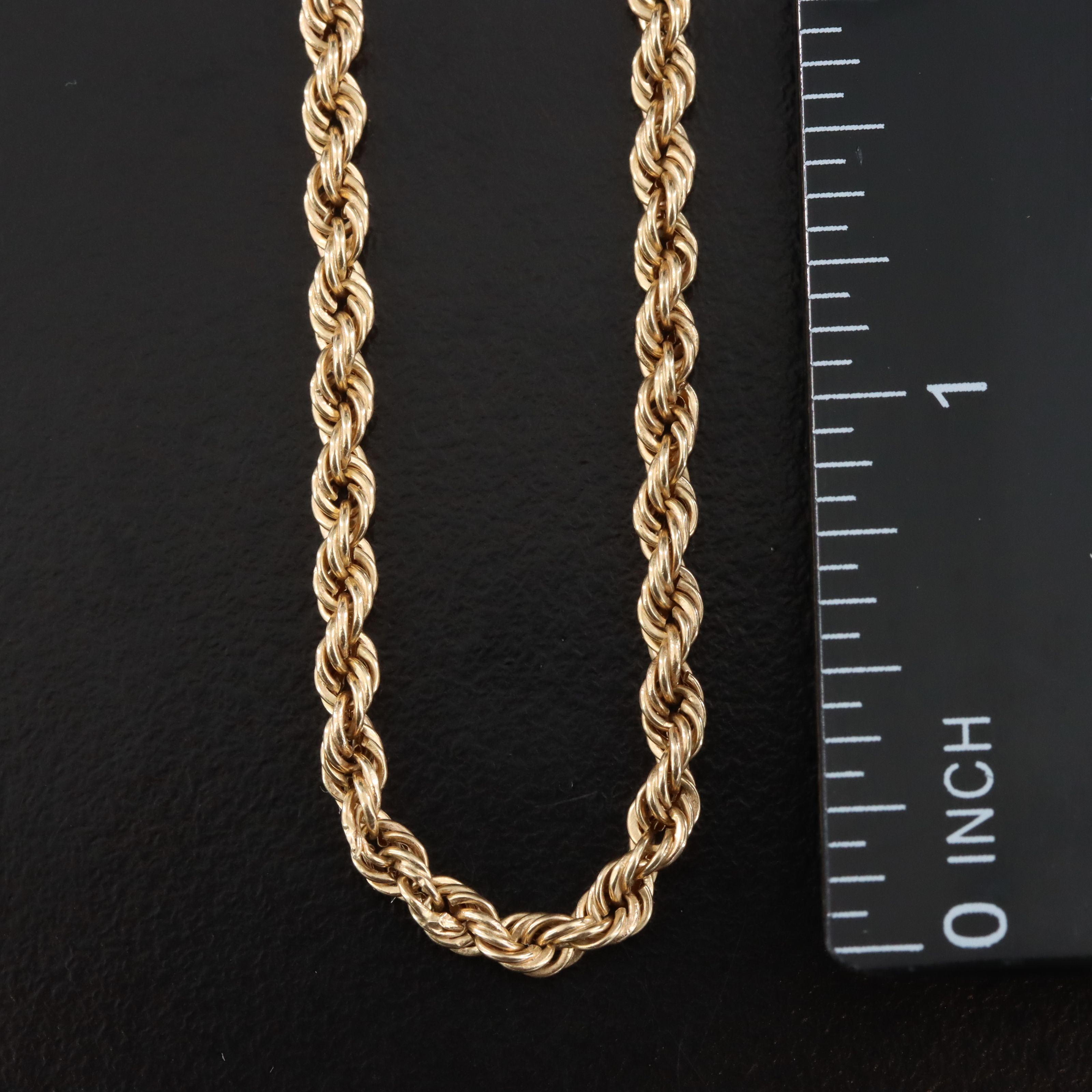 14K Braided Chain Necklace