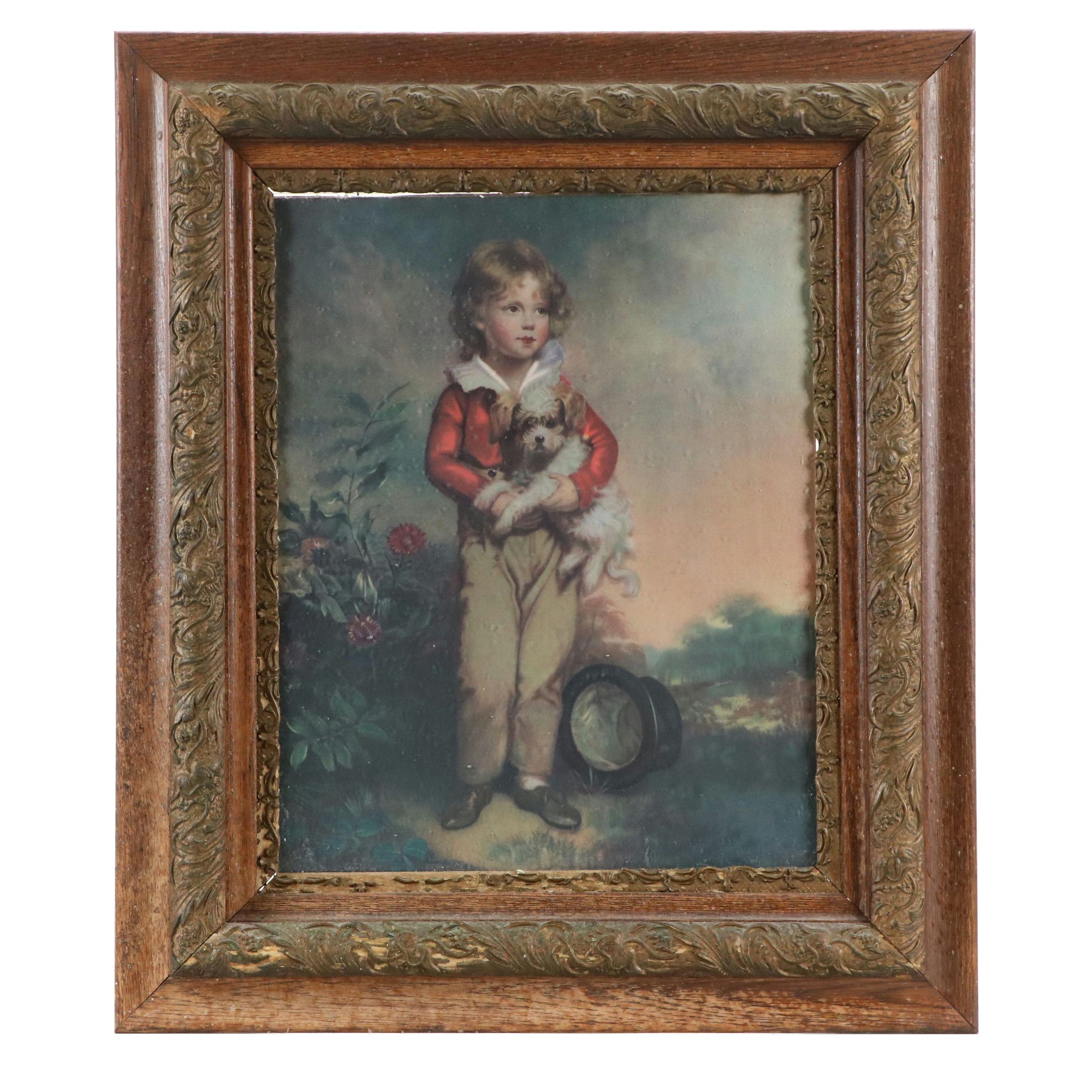 Offset Lithograph After Arthur William Devis "Master Simpson," Early 20th C.