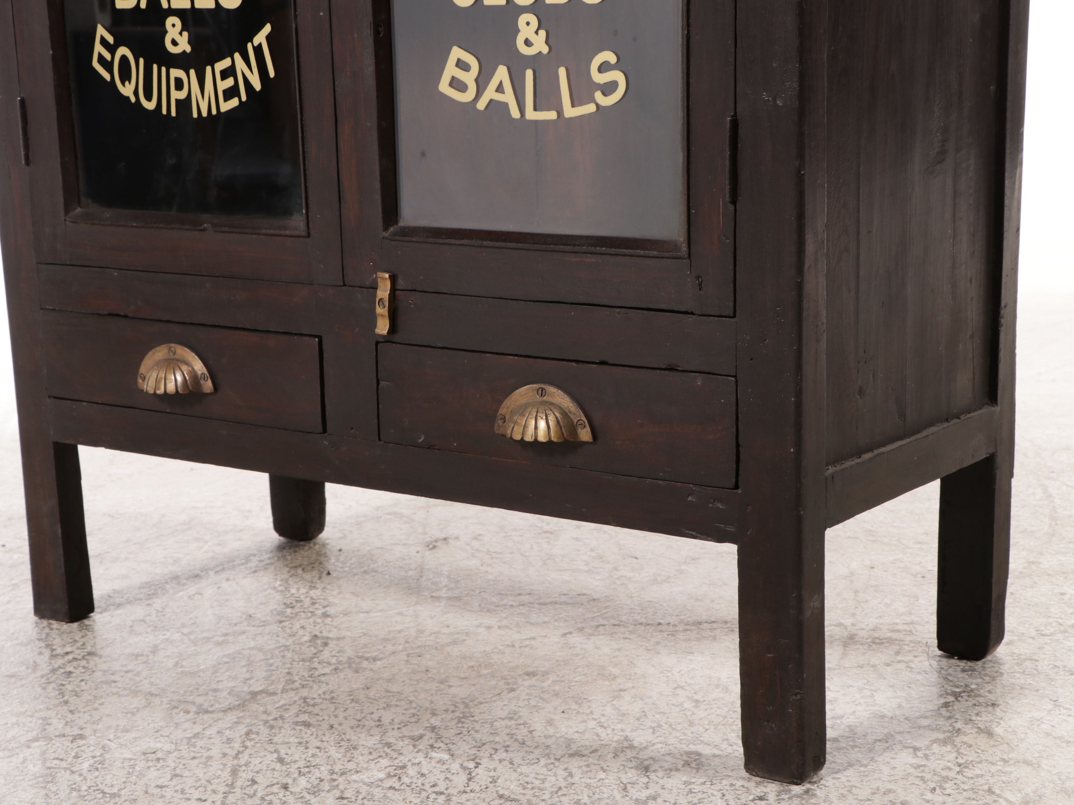 Bridds Son's Ltd. Sports Supplies Cabinet