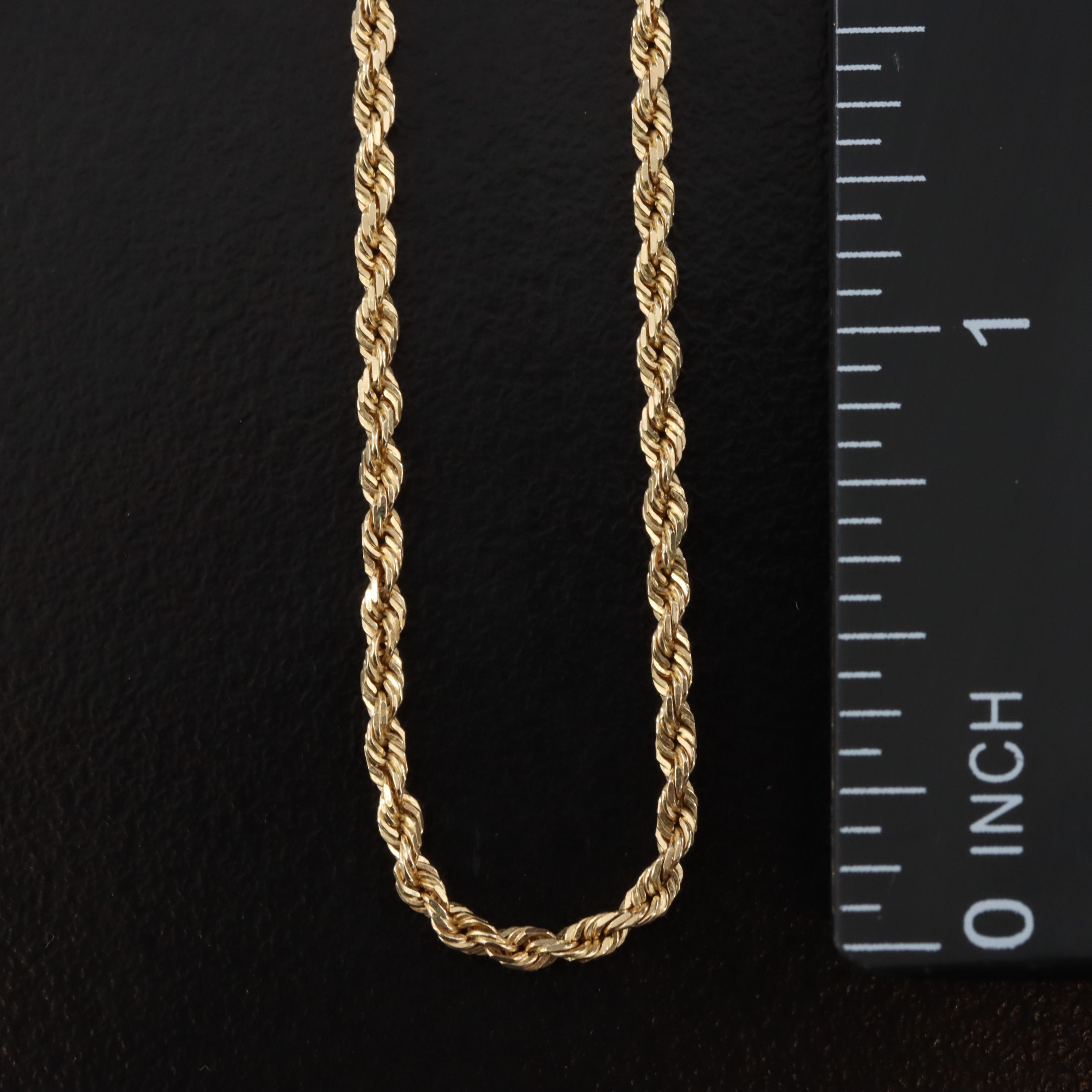 Michael Anthony 14K Braided Rope Chain Necklace