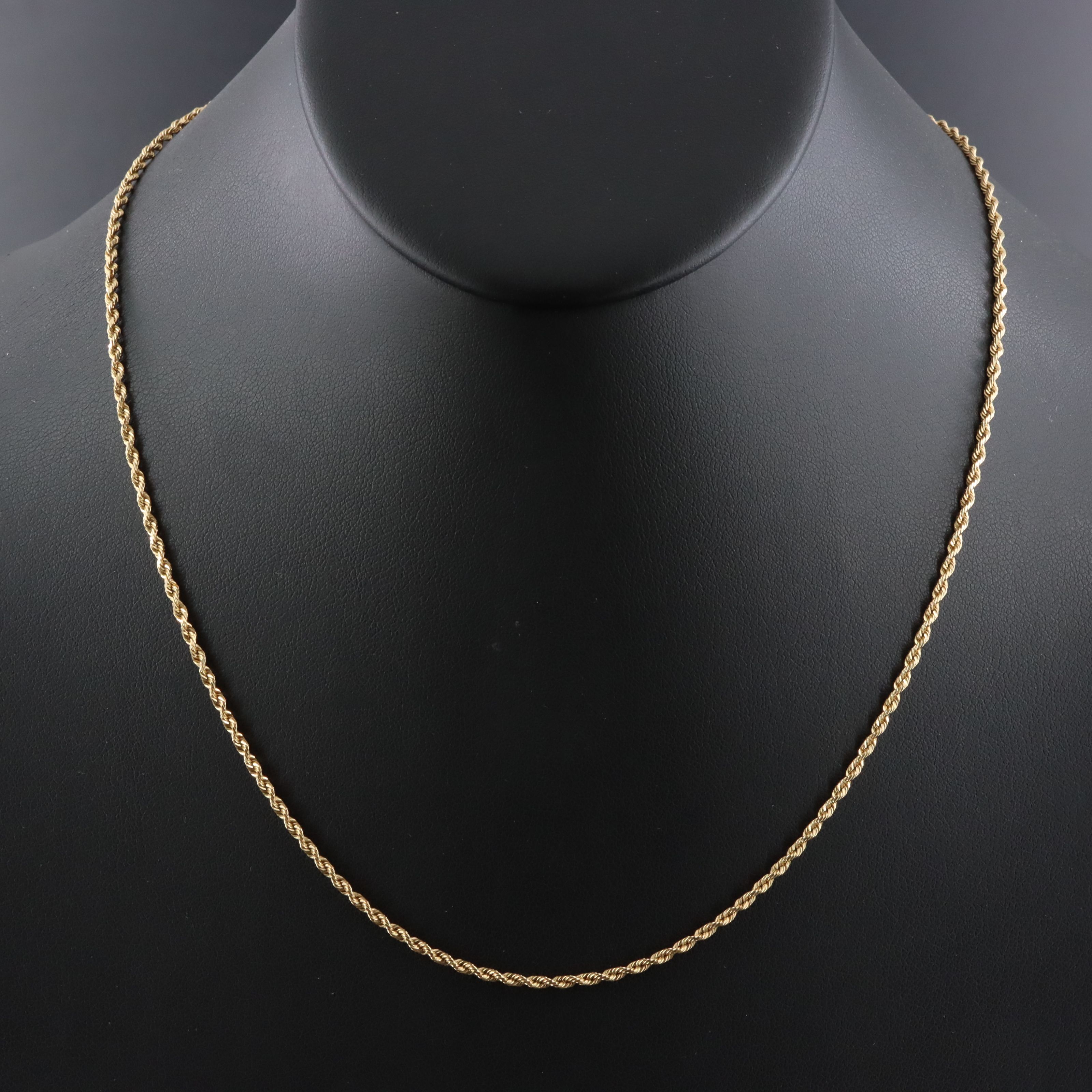 Michael Anthony 14K Braided Rope Chain Necklace
