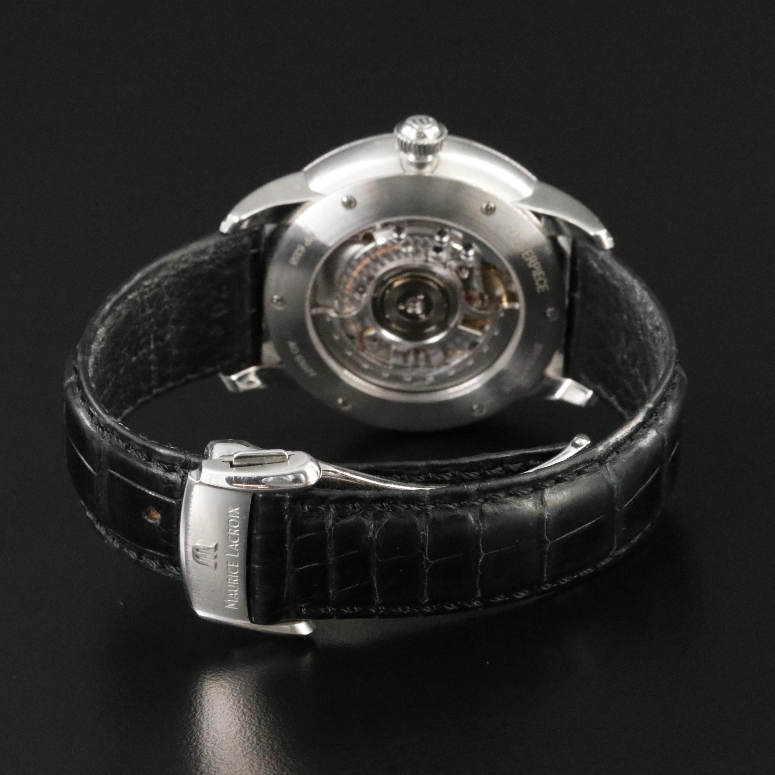 Maurice Lacroix Masterpiece Jours Retrograde Automatic Watch MP6358