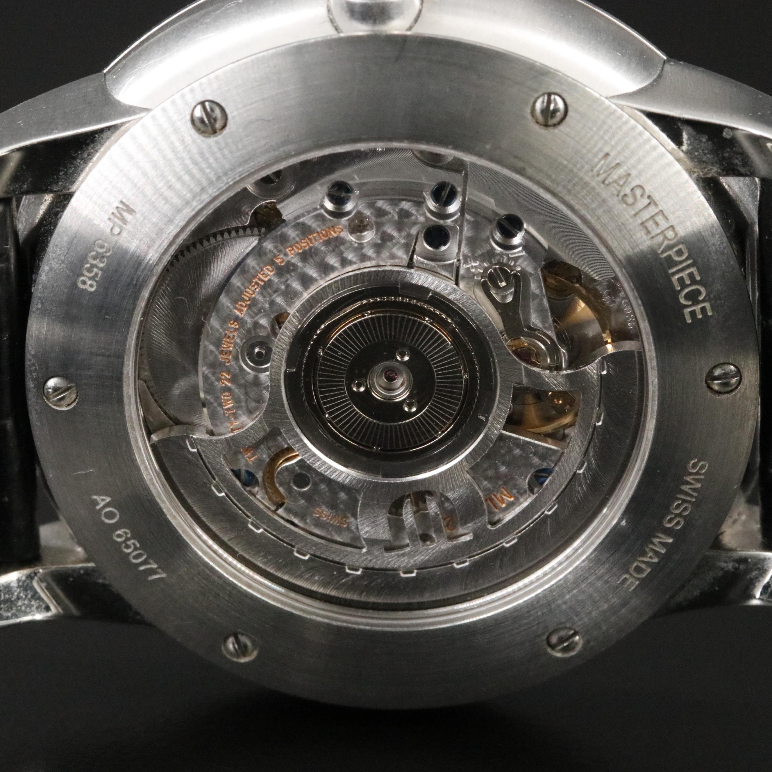 Maurice Lacroix Masterpiece Jours Retrograde Automatic Watch MP6358