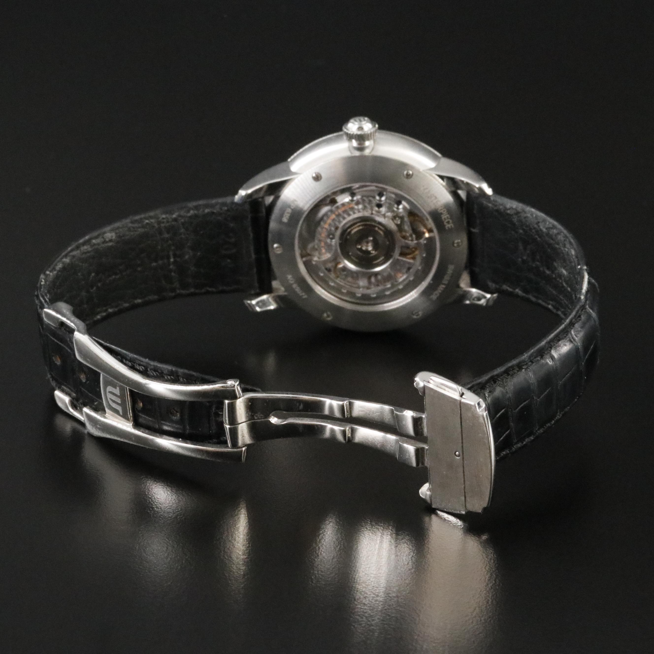 Maurice Lacroix Masterpiece Jours Retrograde Automatic Watch MP6358