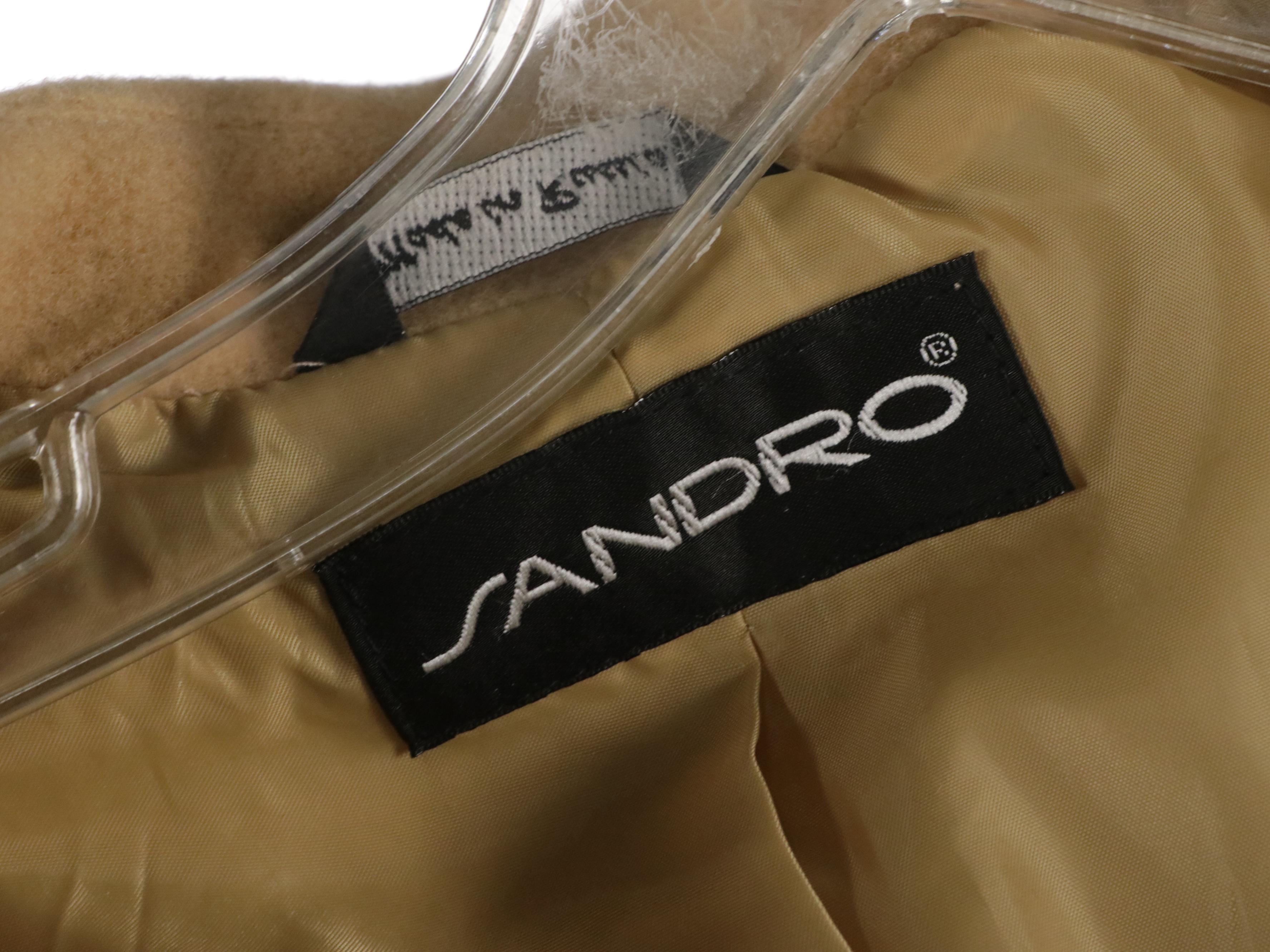 Sandro, London Fog, and Preston & York Double-Breasted & Zipper-Front Wool Coats