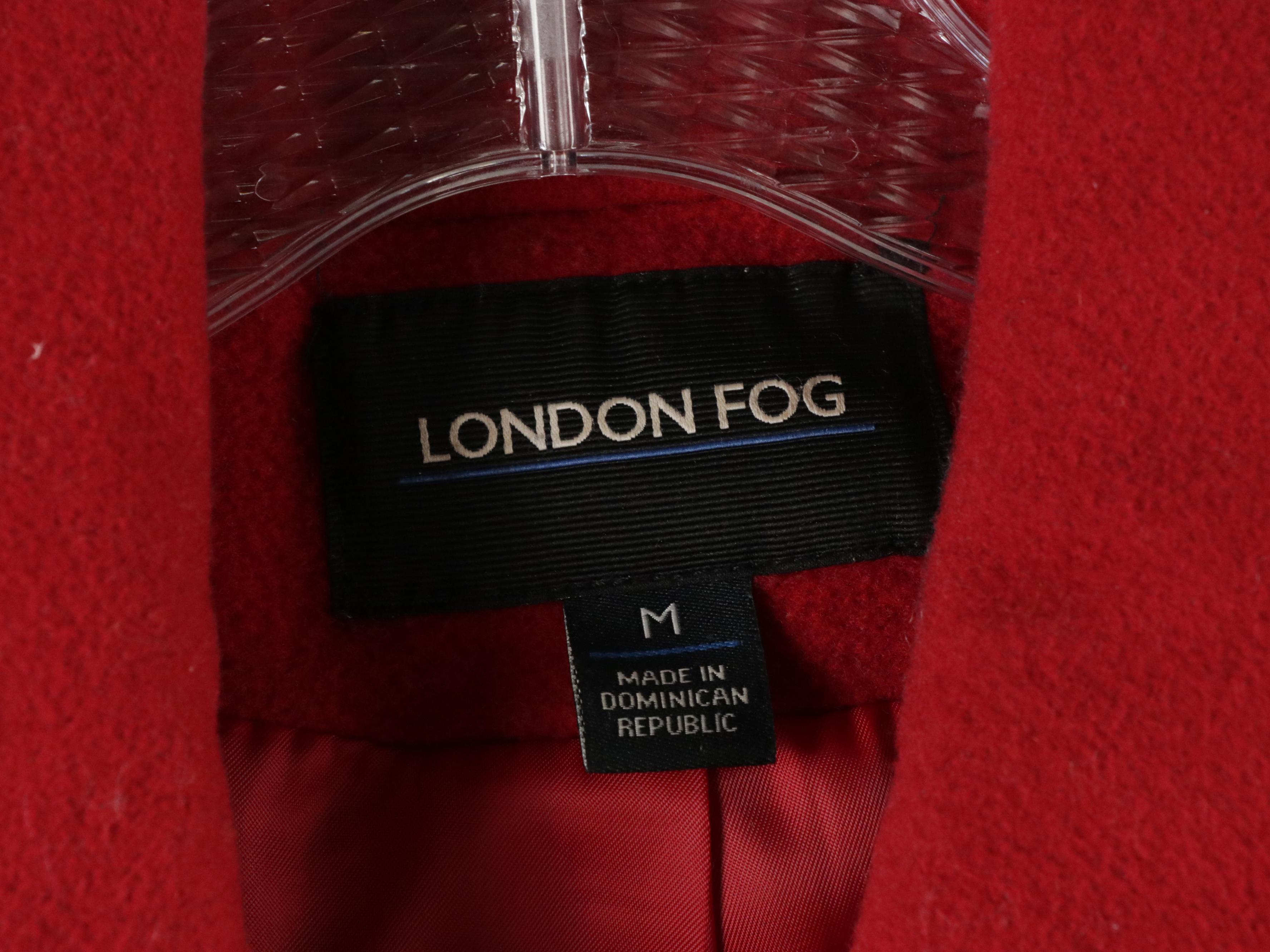 Sandro, London Fog, and Preston & York Double-Breasted & Zipper-Front Wool Coats