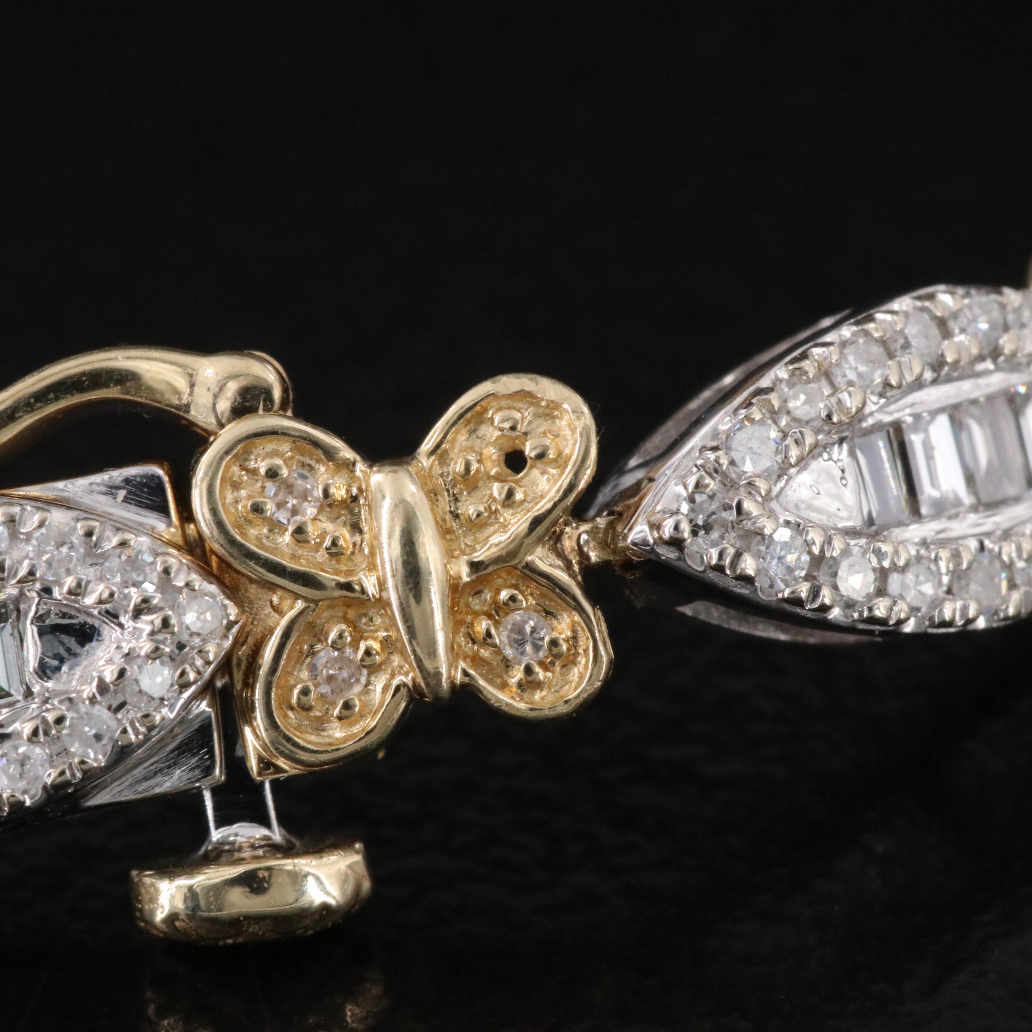 14K Two Tone 1.79 CTW Diamond Bracelet