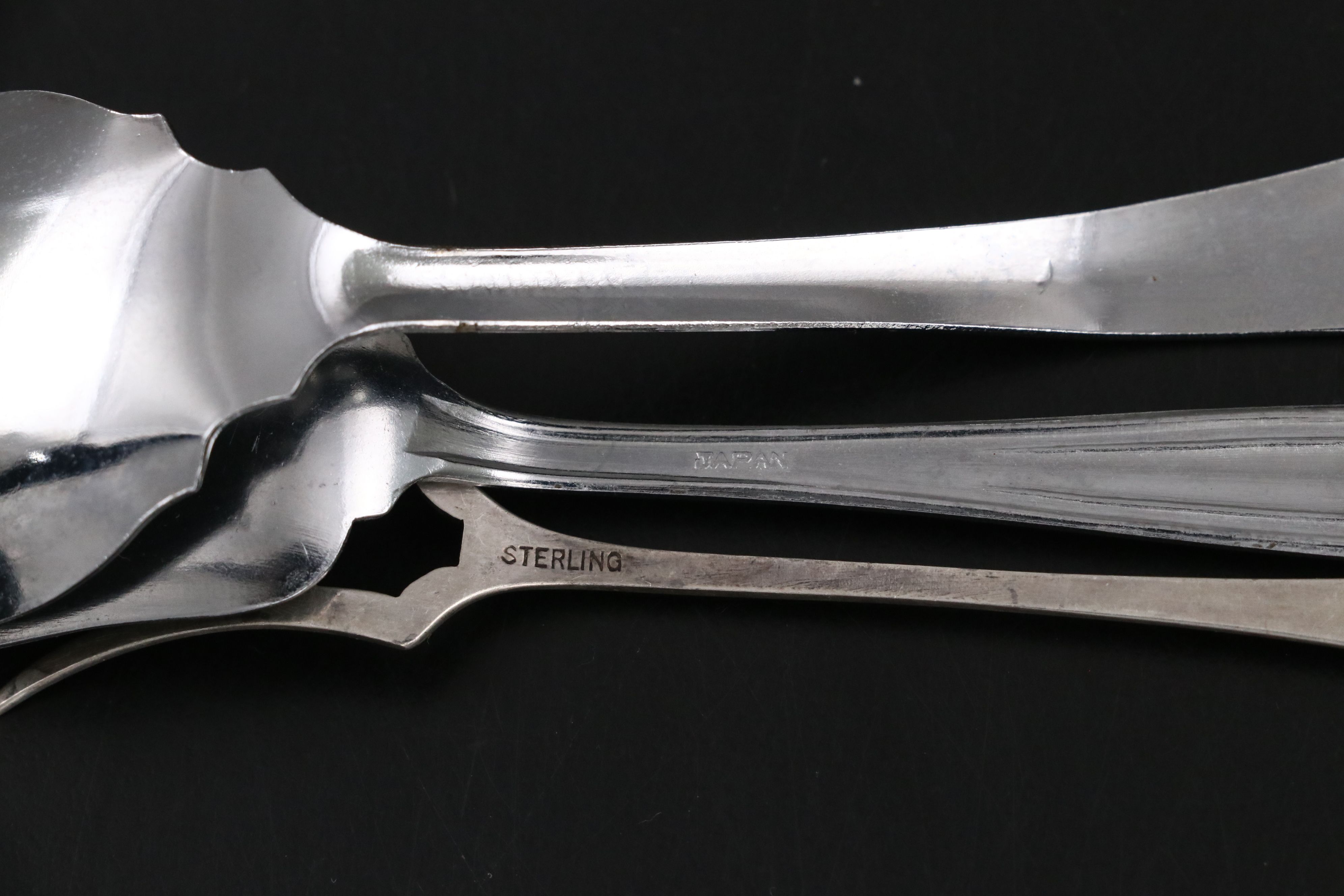 William Rogers "Jubilee" Silver Plate Flatware with Case, 20th Century