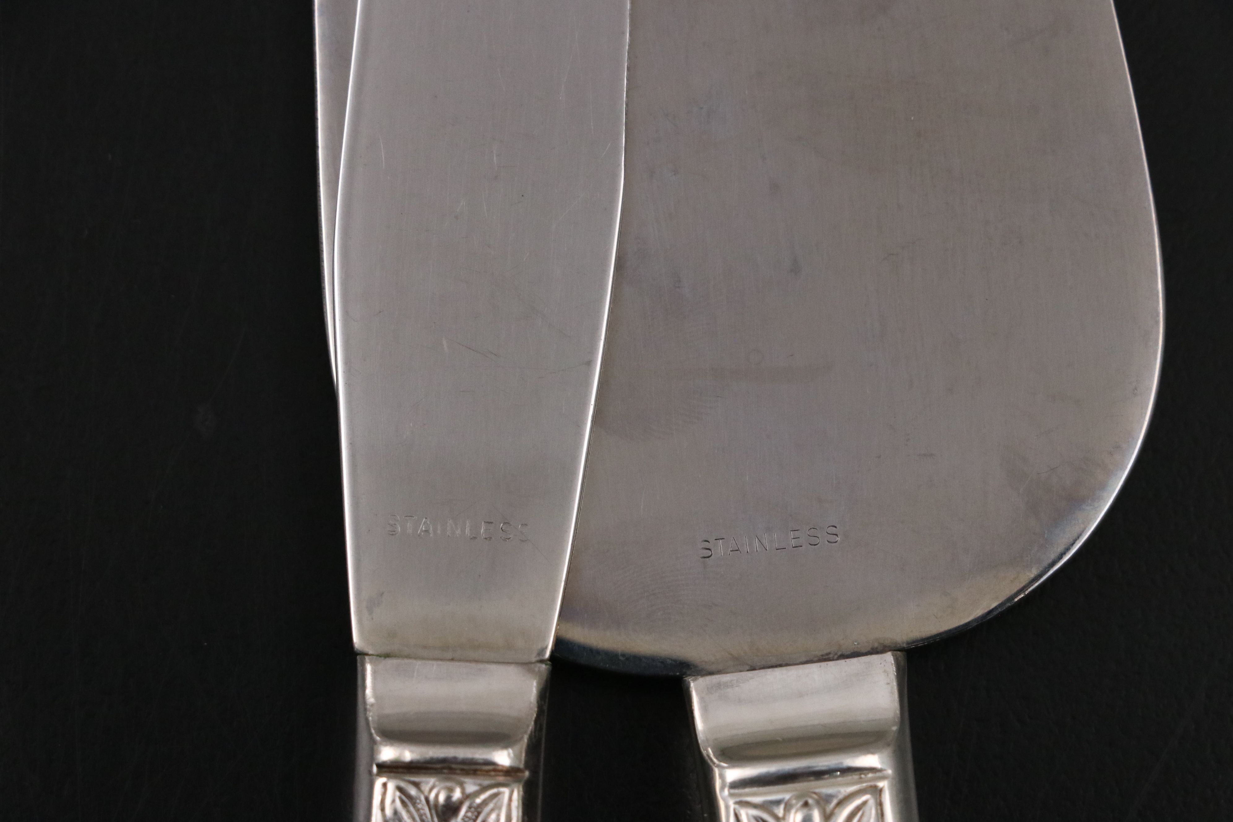 William Rogers "Jubilee" Silver Plate Flatware with Case, 20th Century