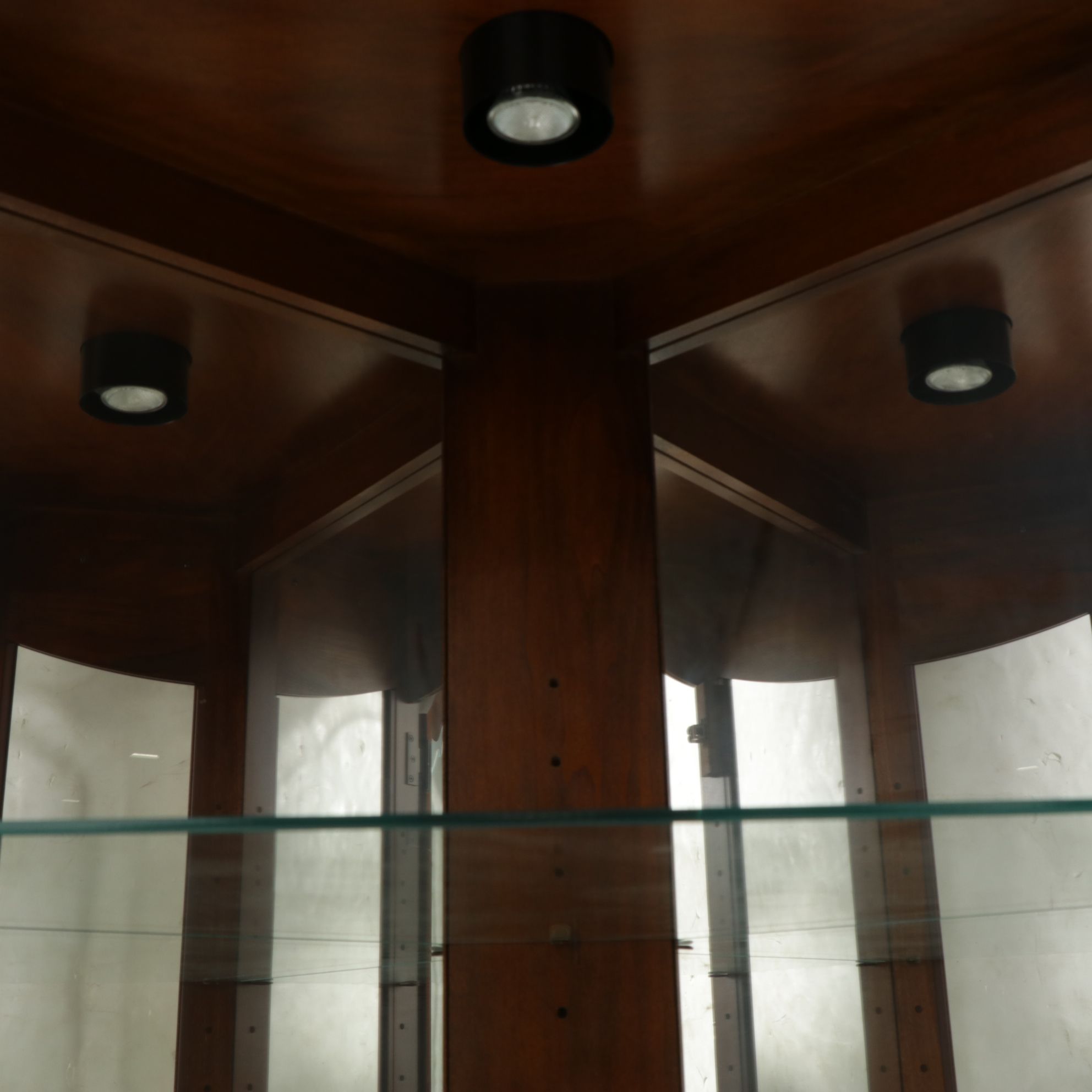 Pulaski Furniture Arch-Top Corner Display Cabinet