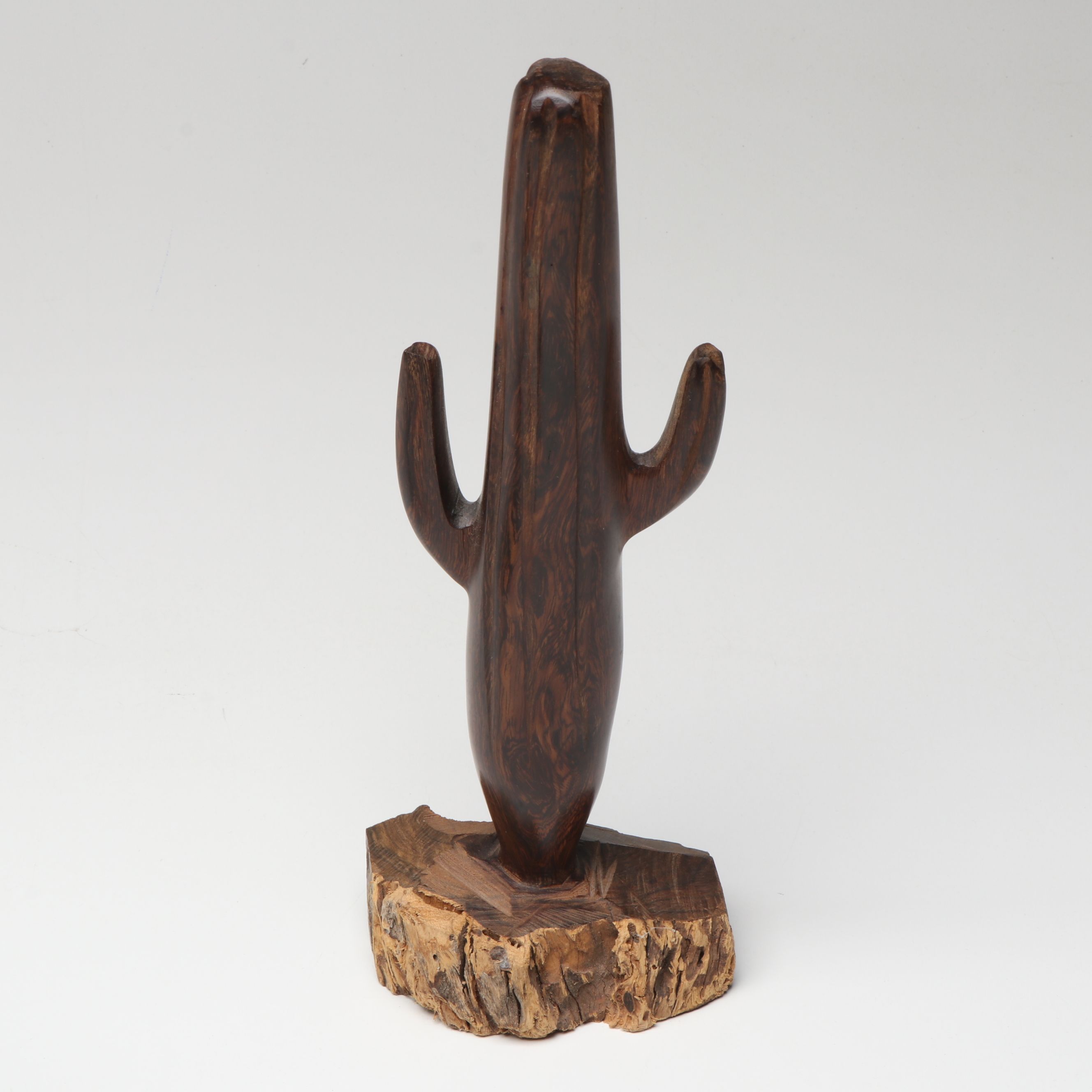 Native American Style Kachinas with Totem, Cactus Figure and More