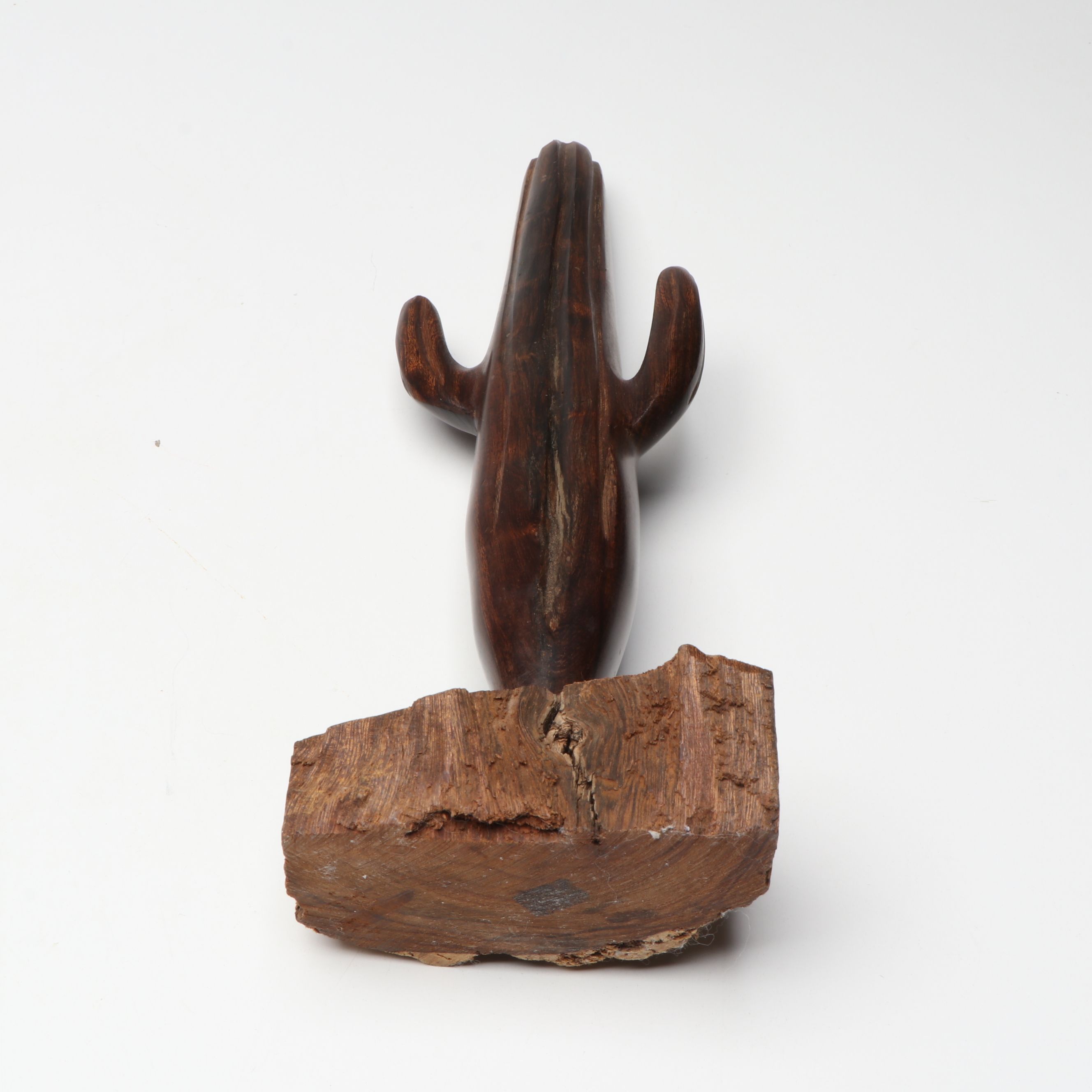 Native American Style Kachinas with Totem, Cactus Figure and More