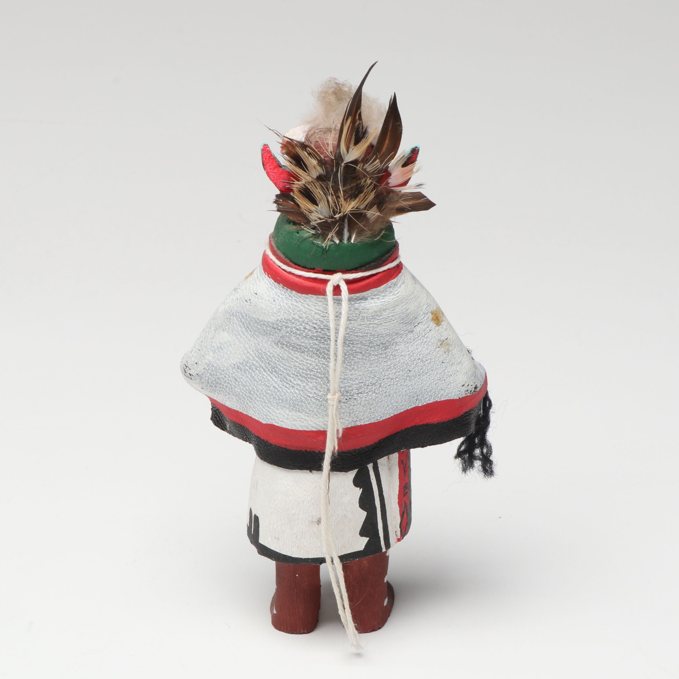 Native American Style Kachinas with Totem, Cactus Figure and More