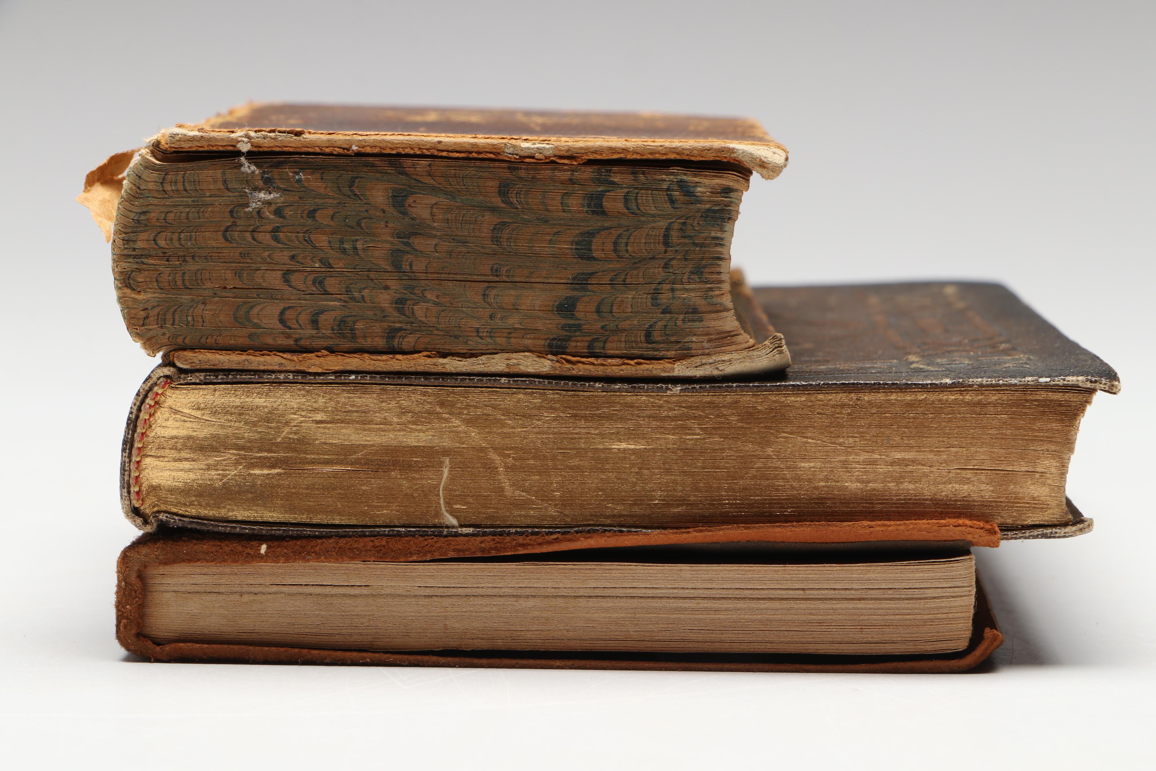 Leather Bound "Evangeline" by Henry Wadsworth Longfellow and More Books