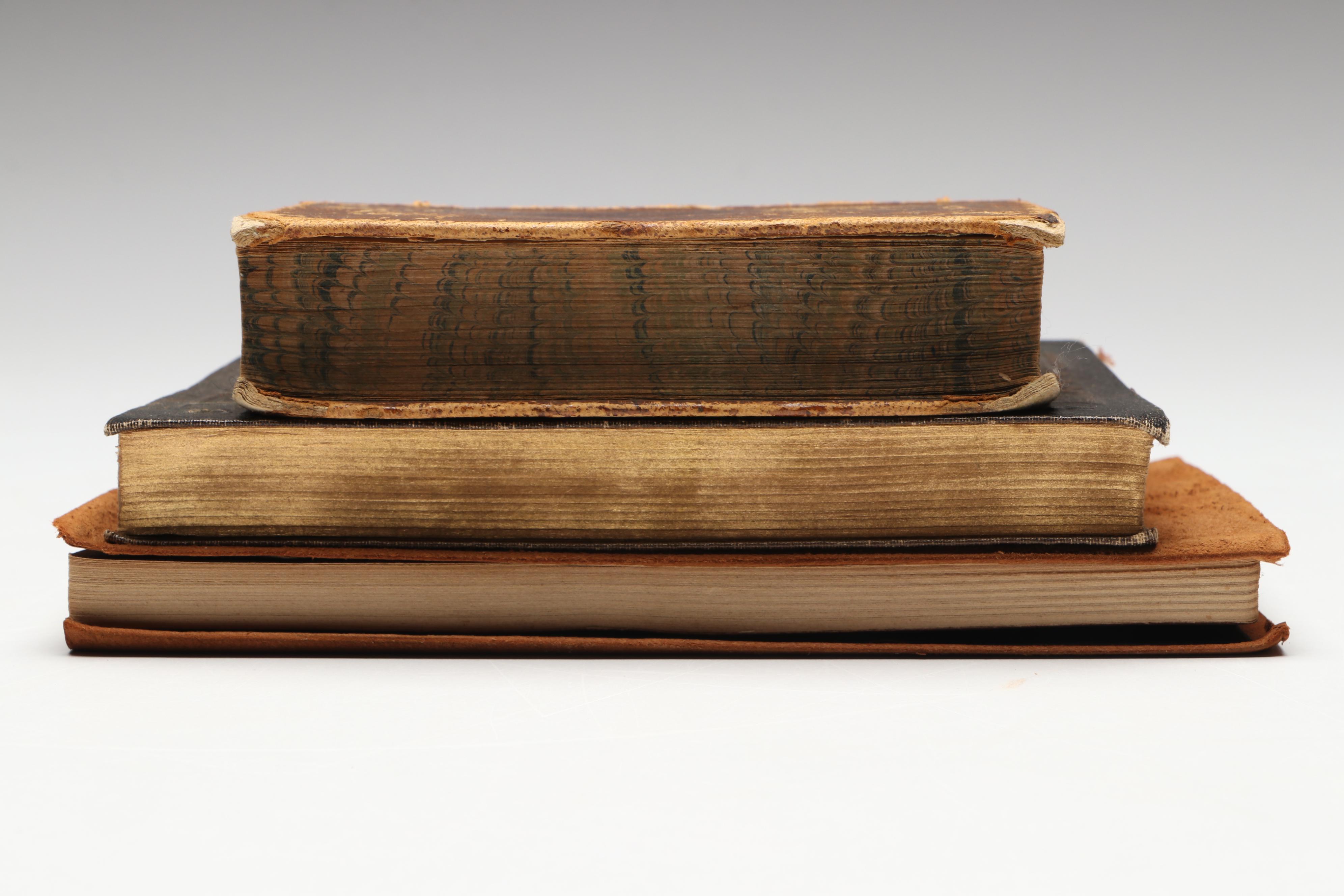 Leather Bound "Evangeline" by Henry Wadsworth Longfellow and More Books