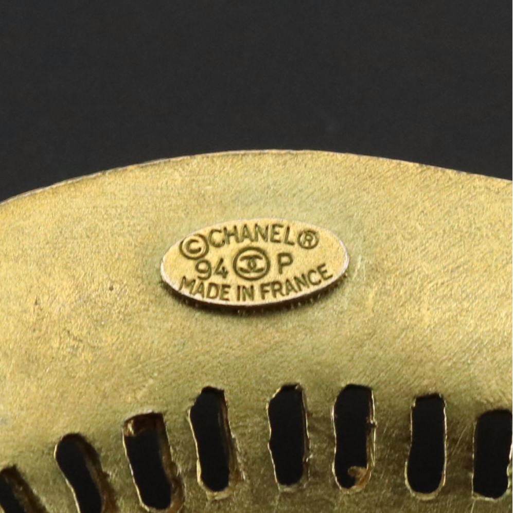 Chanel Hat Motif Coco Brooch Pin