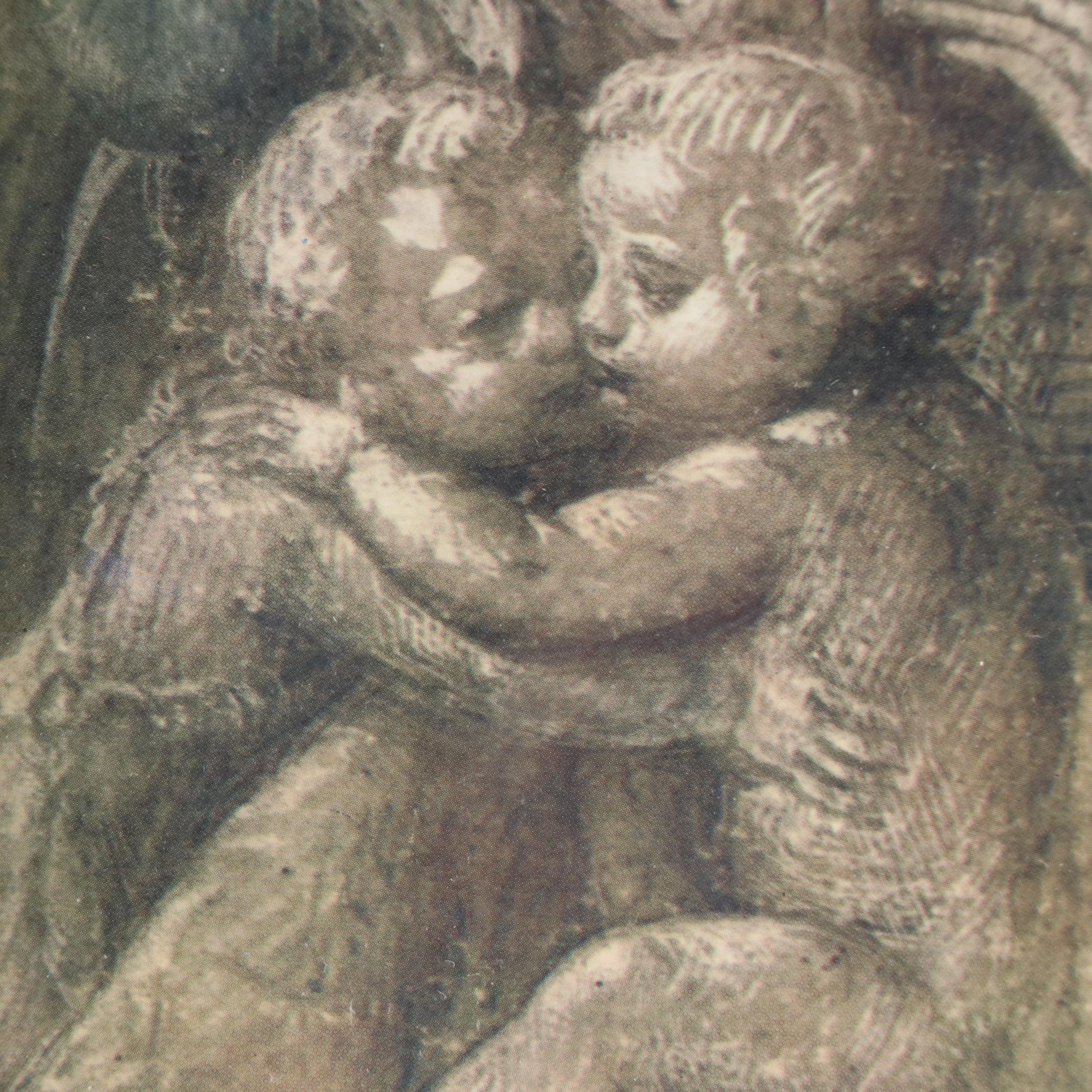 Offset Lithograph After Bernardino Luini "Virgin with Christ Child"