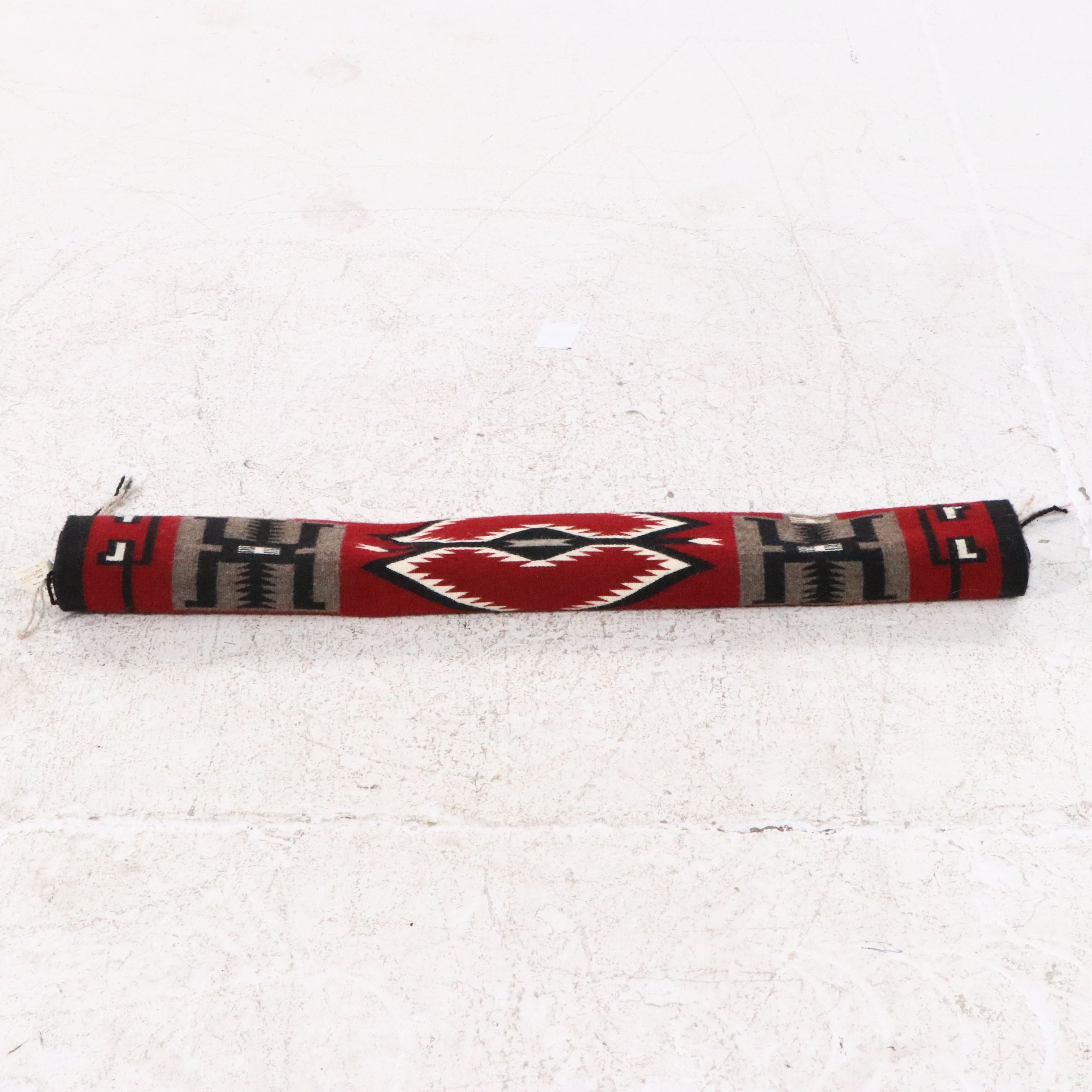 3'4 x 4' Handwoven Mary Shepherd Navajo Storm Accent Rug