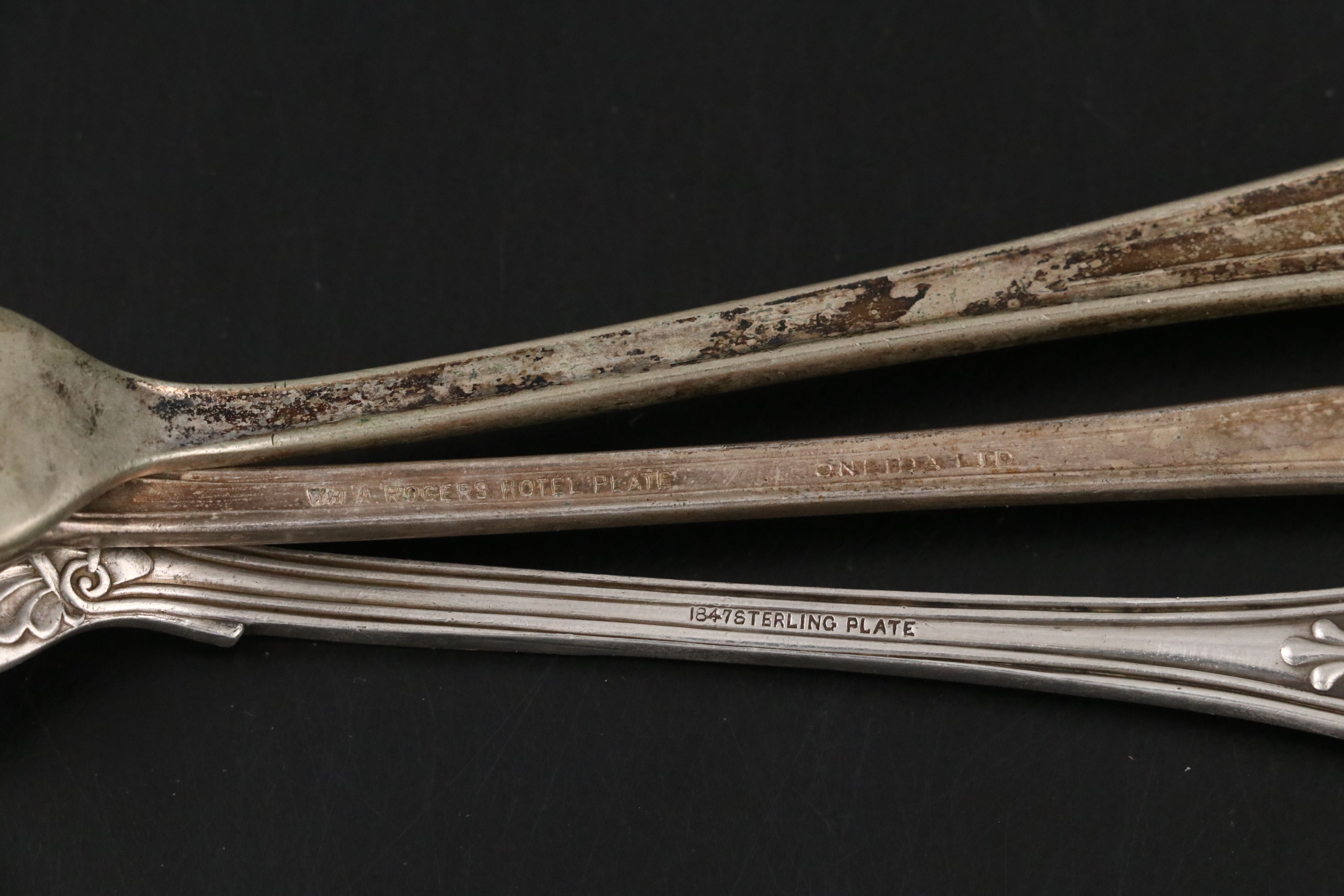 National Silver Co. "King Edward" & R Wallace Silver Plated Flatware Sets In Box