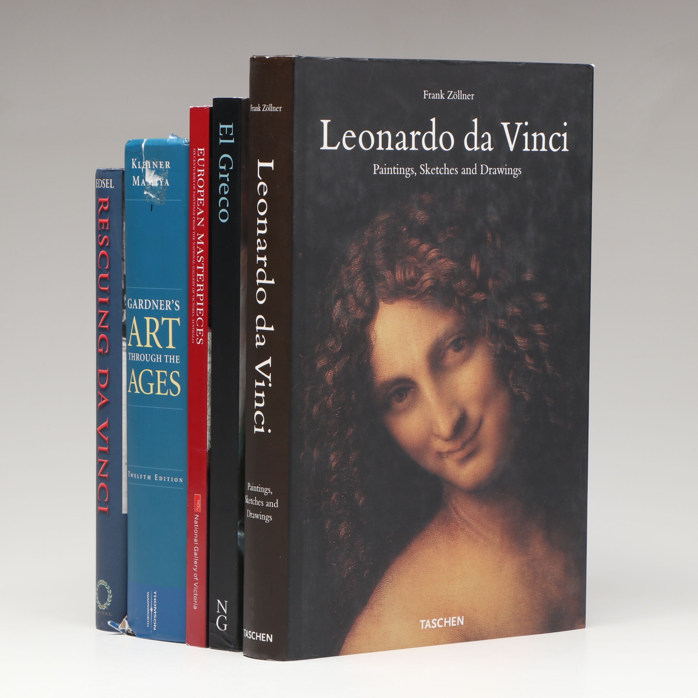 First Printing "Leonardo da Vinci" by Frank Zöllner with More Art Books