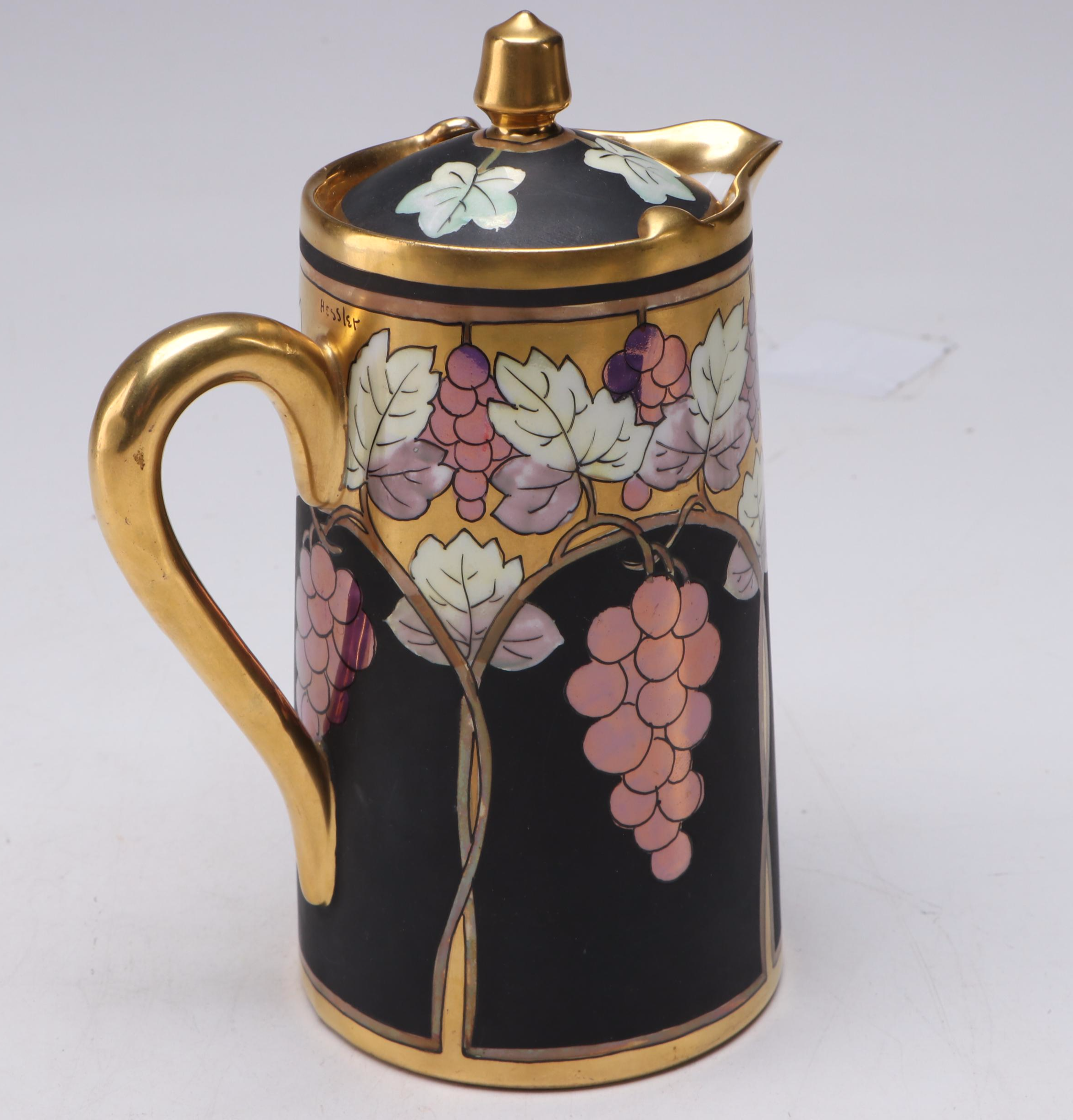 Bernardaud, Pickard, and Other Hand-Painted Gilt Porcelain, 20th Century