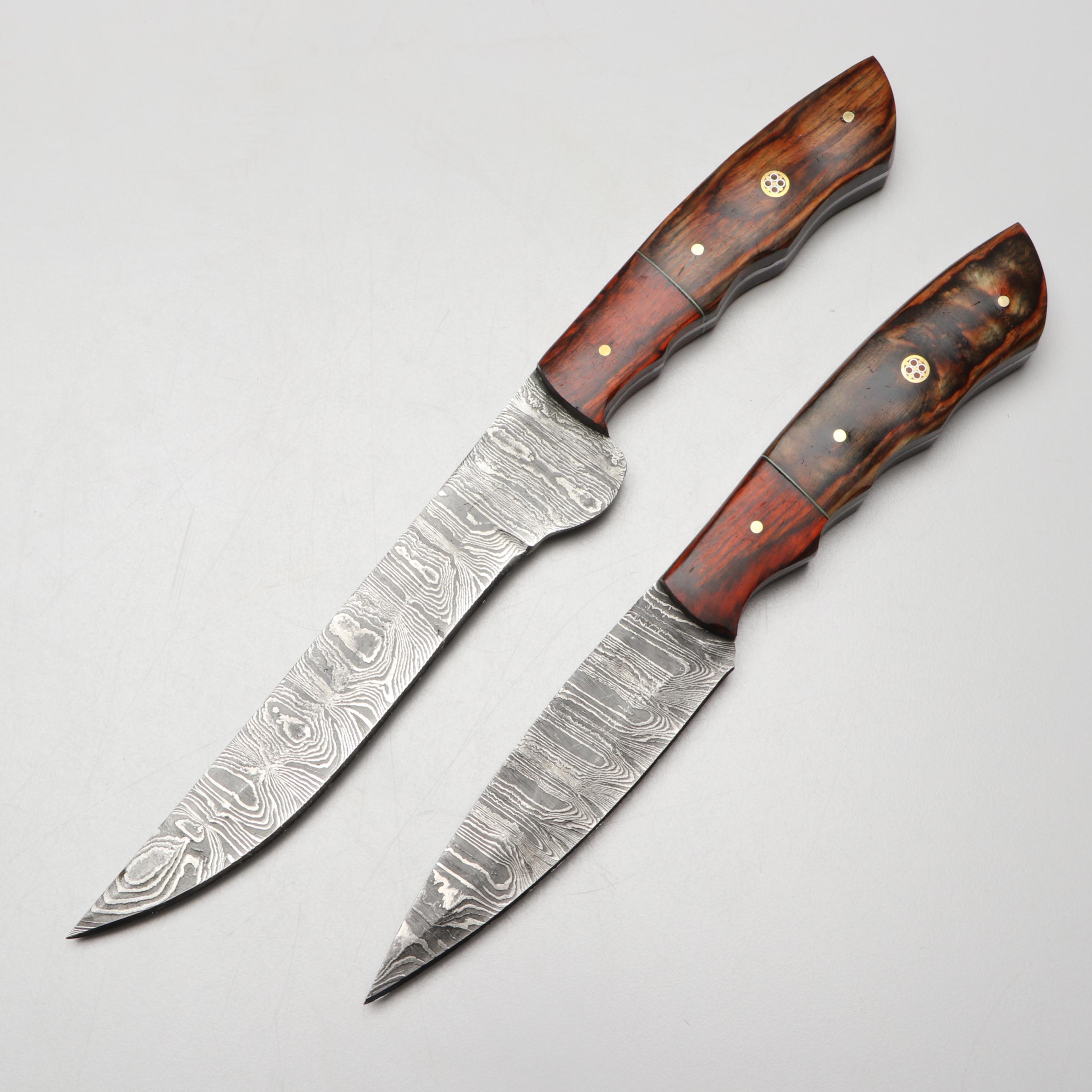 Louis Martin Damascus Steel Chef Knife Set