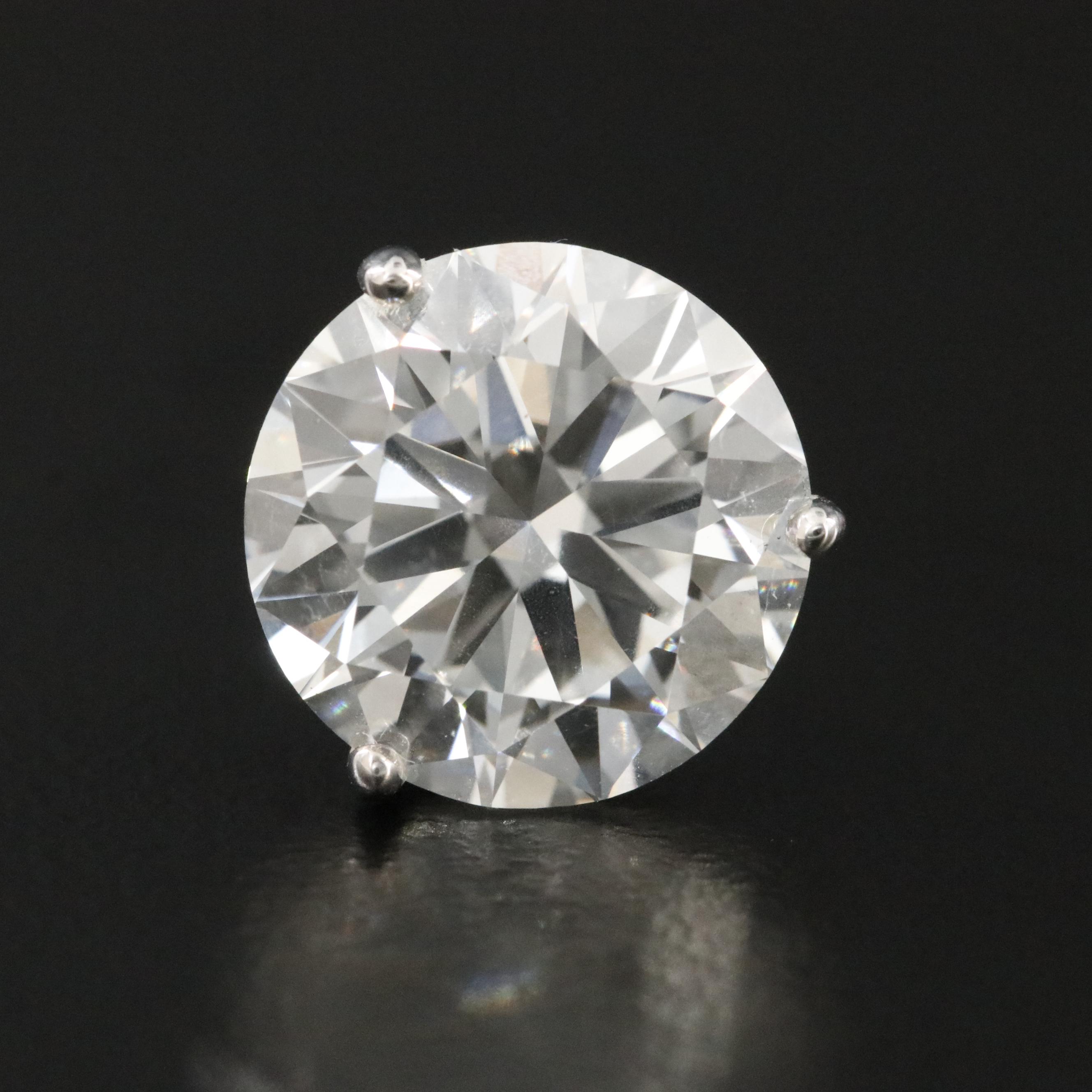 18K 7.71 CTW Lab Grown Diamond Earrings