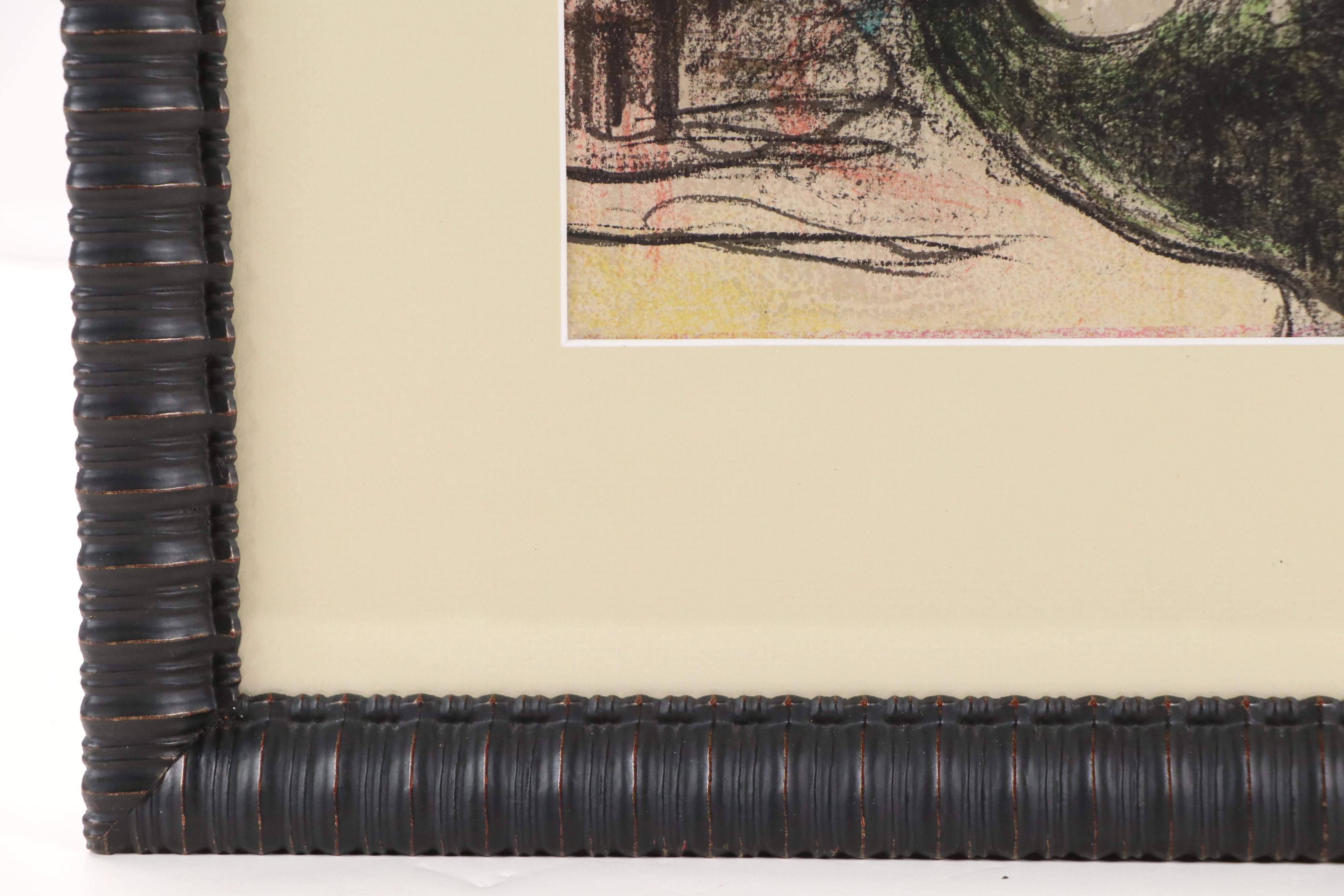 Marc Chagall Lithograph "L'Inspiré," 1963