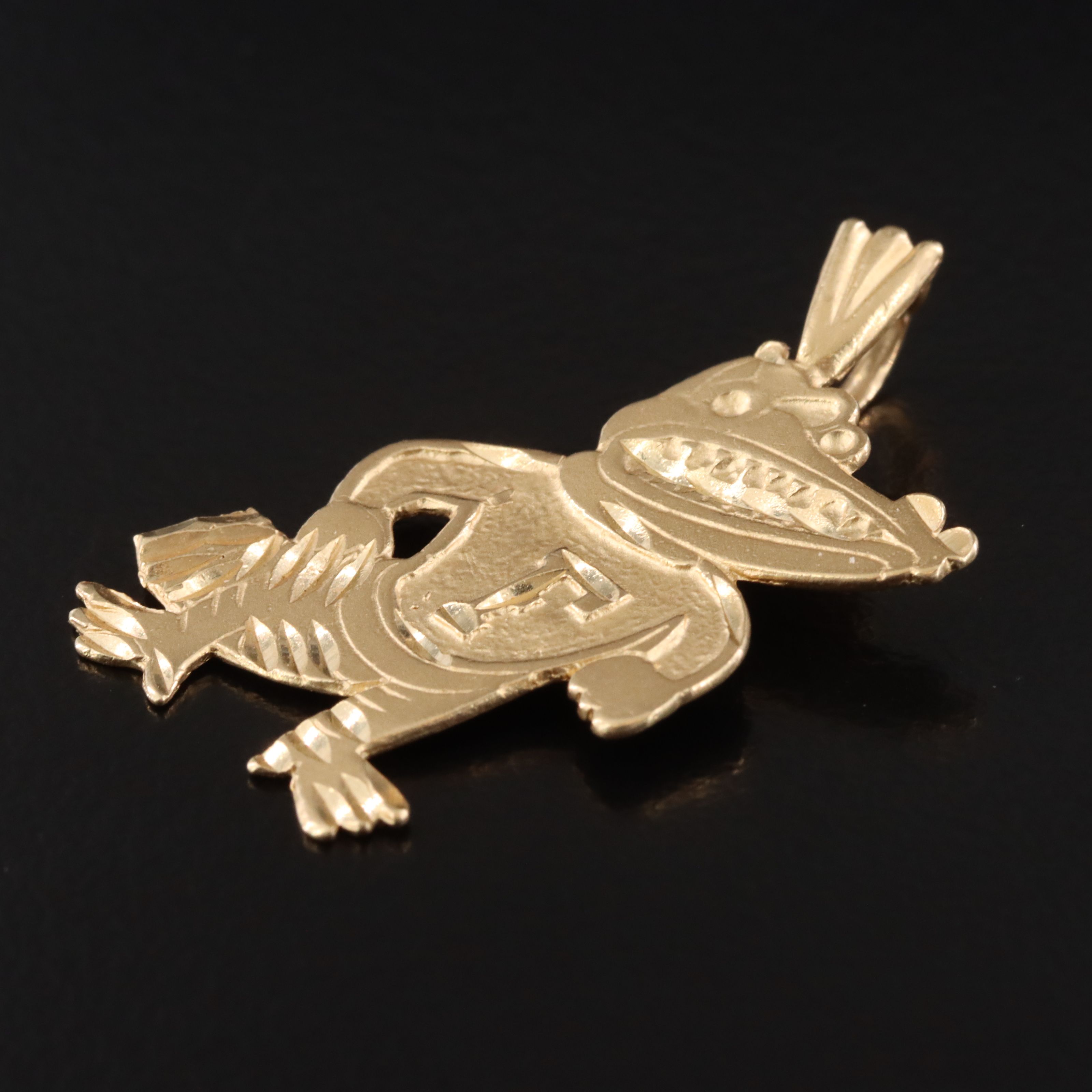 14K Florida Gators Logo Pendant