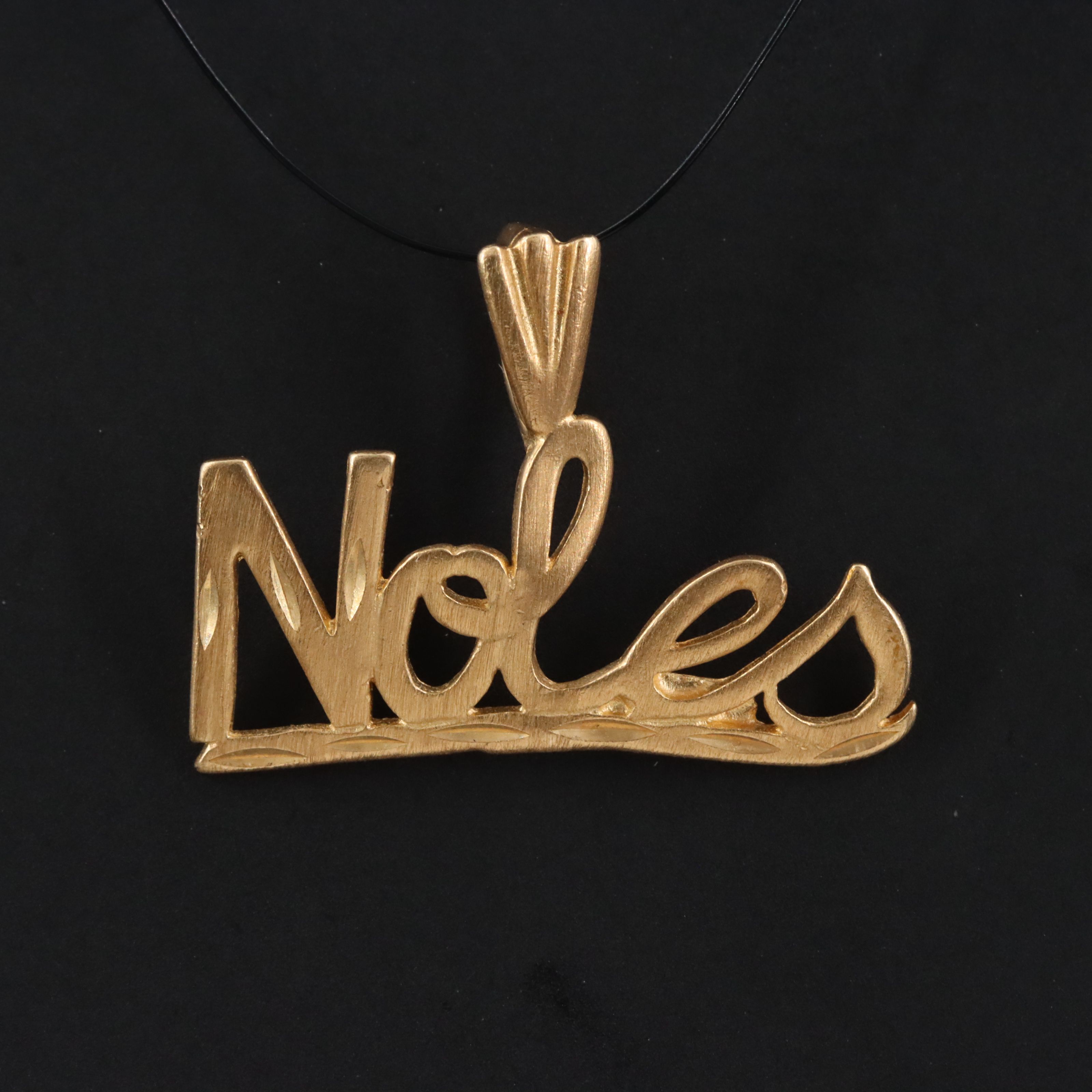 14K Florida State Seminoles "Noles" Pendant