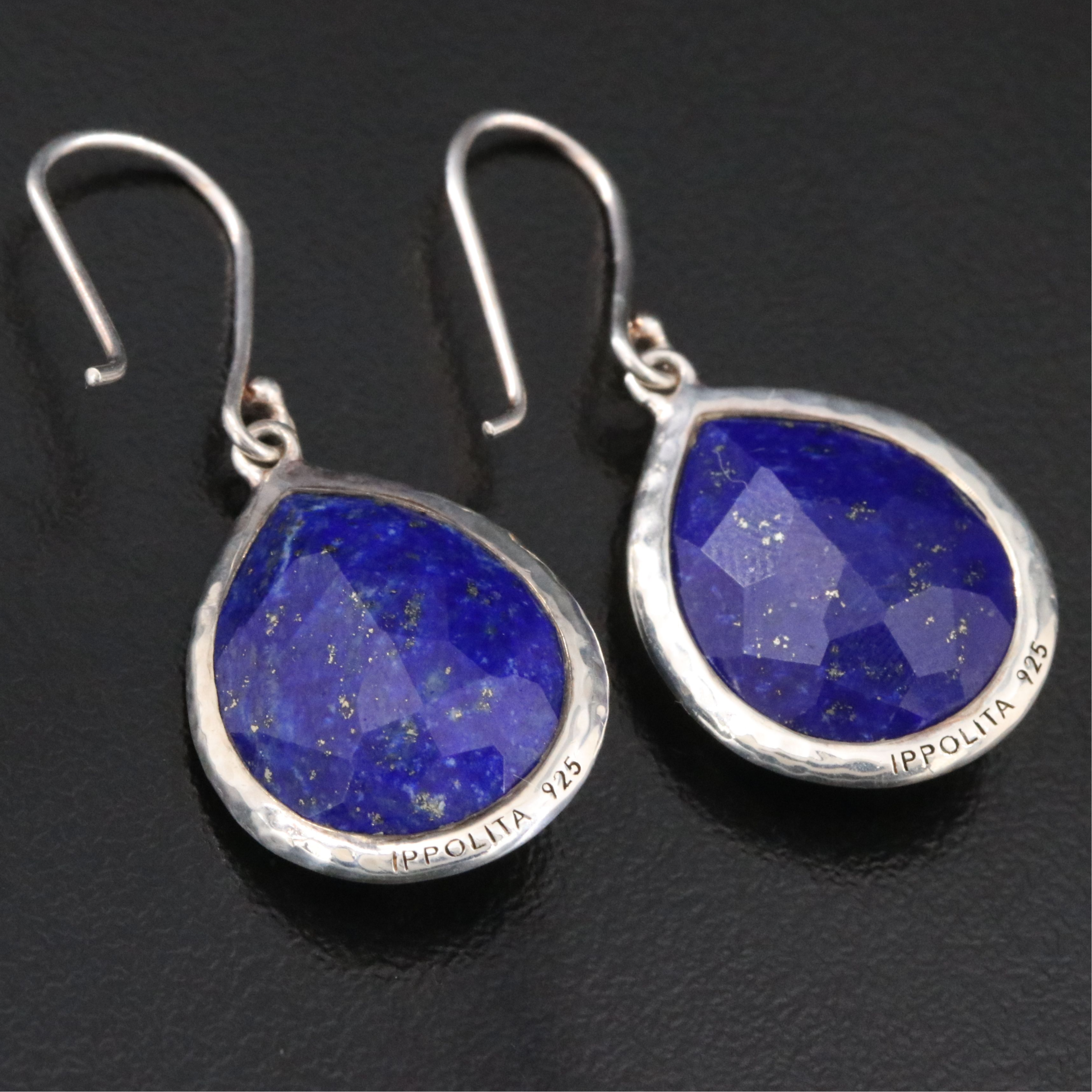 Ippolita Rock Candy Sterling Lapis, Quartz and 0.38 CTW Diamond Earrings