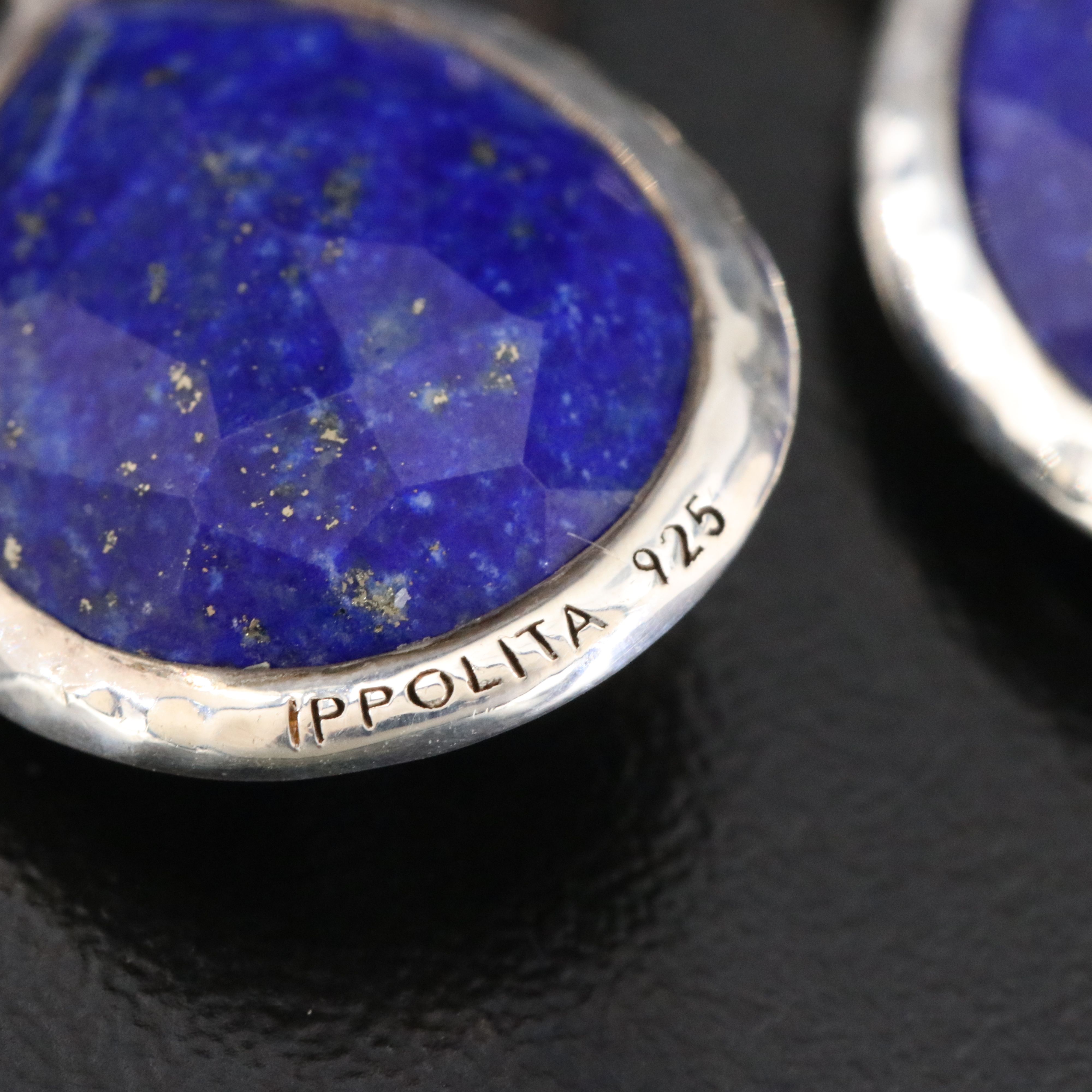 Ippolita Rock Candy Sterling Lapis, Quartz and 0.38 CTW Diamond Earrings