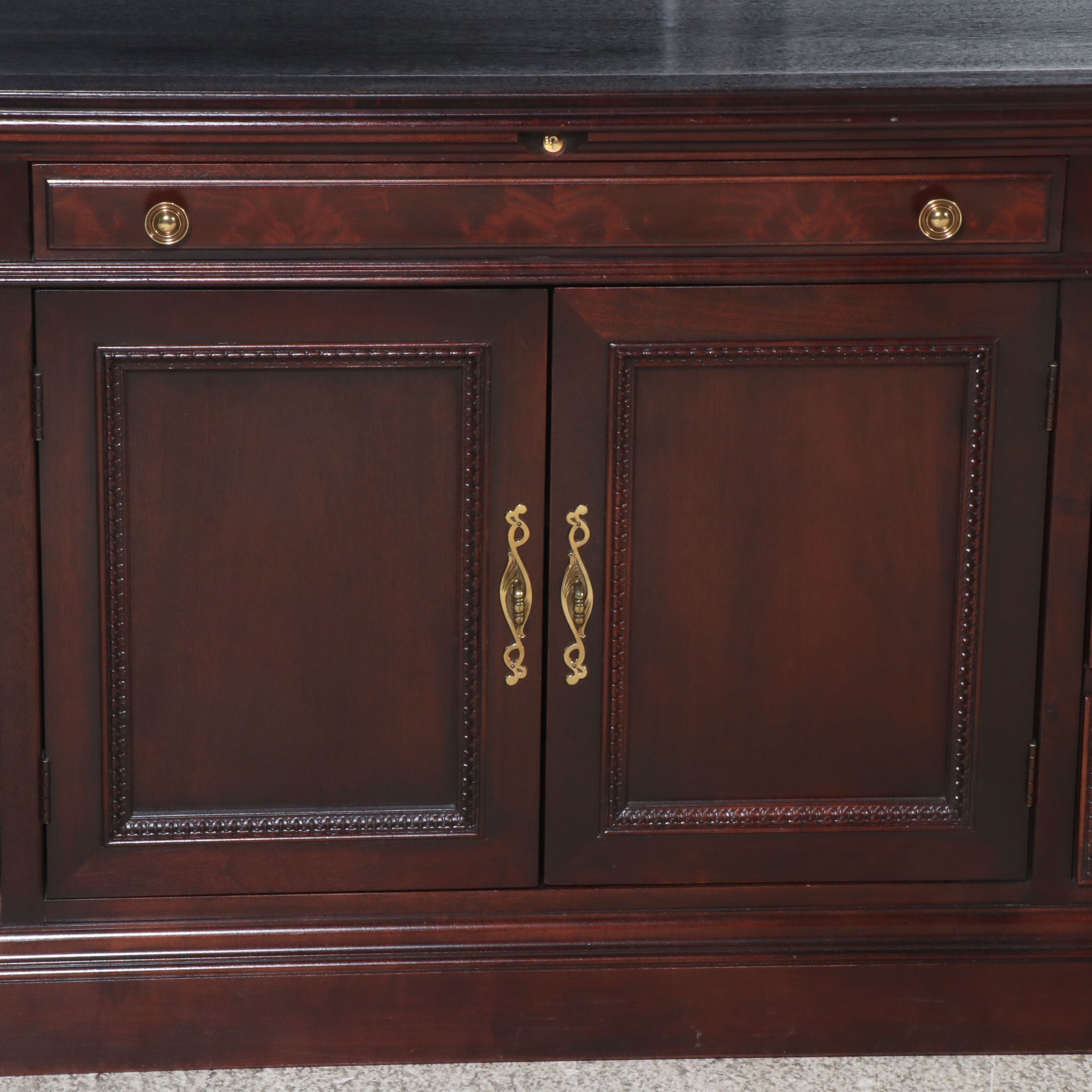 Hekman Mahogany Credenza