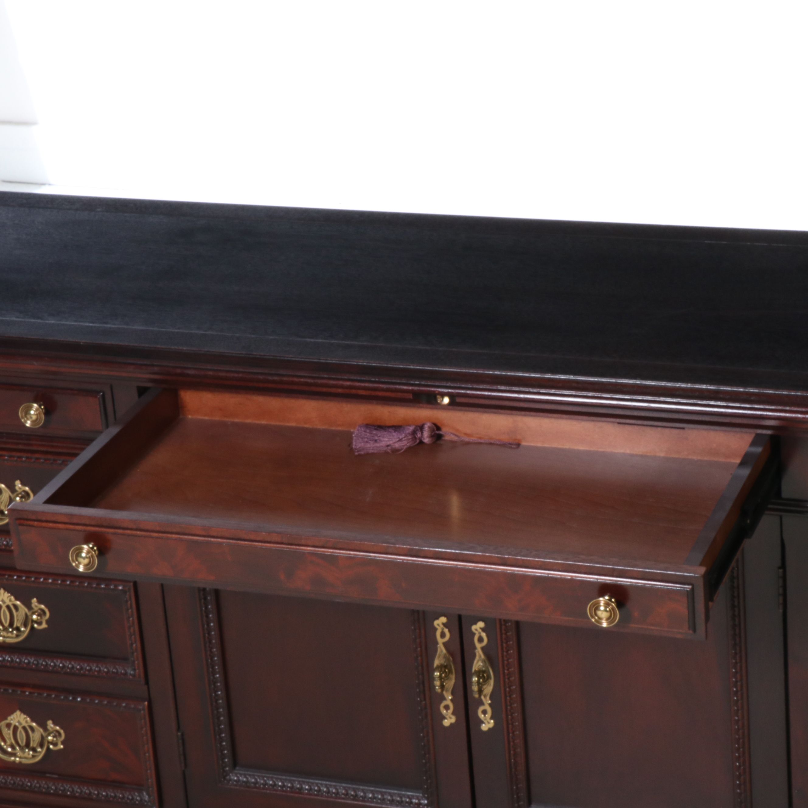 Hekman Mahogany Credenza