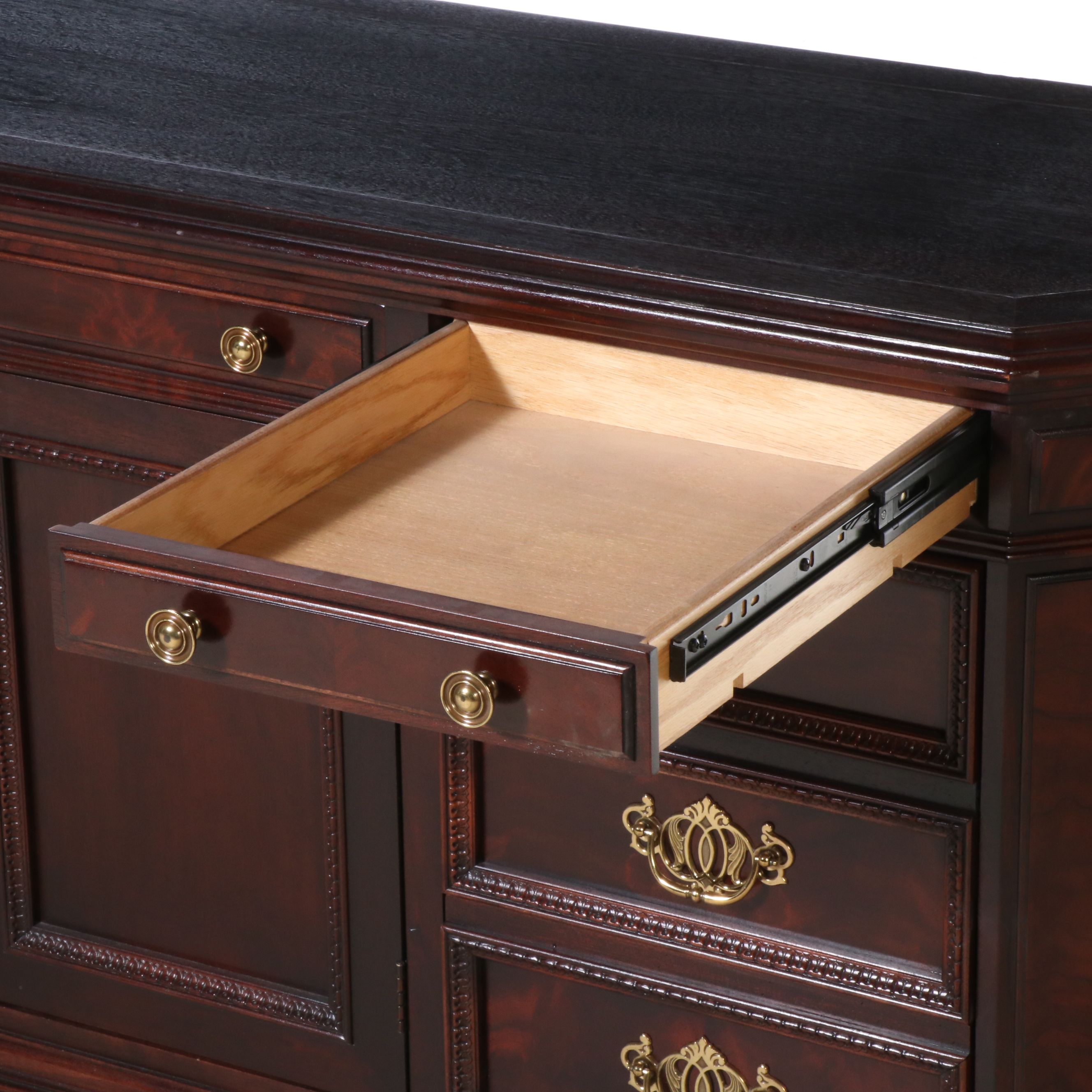 Hekman Mahogany Credenza