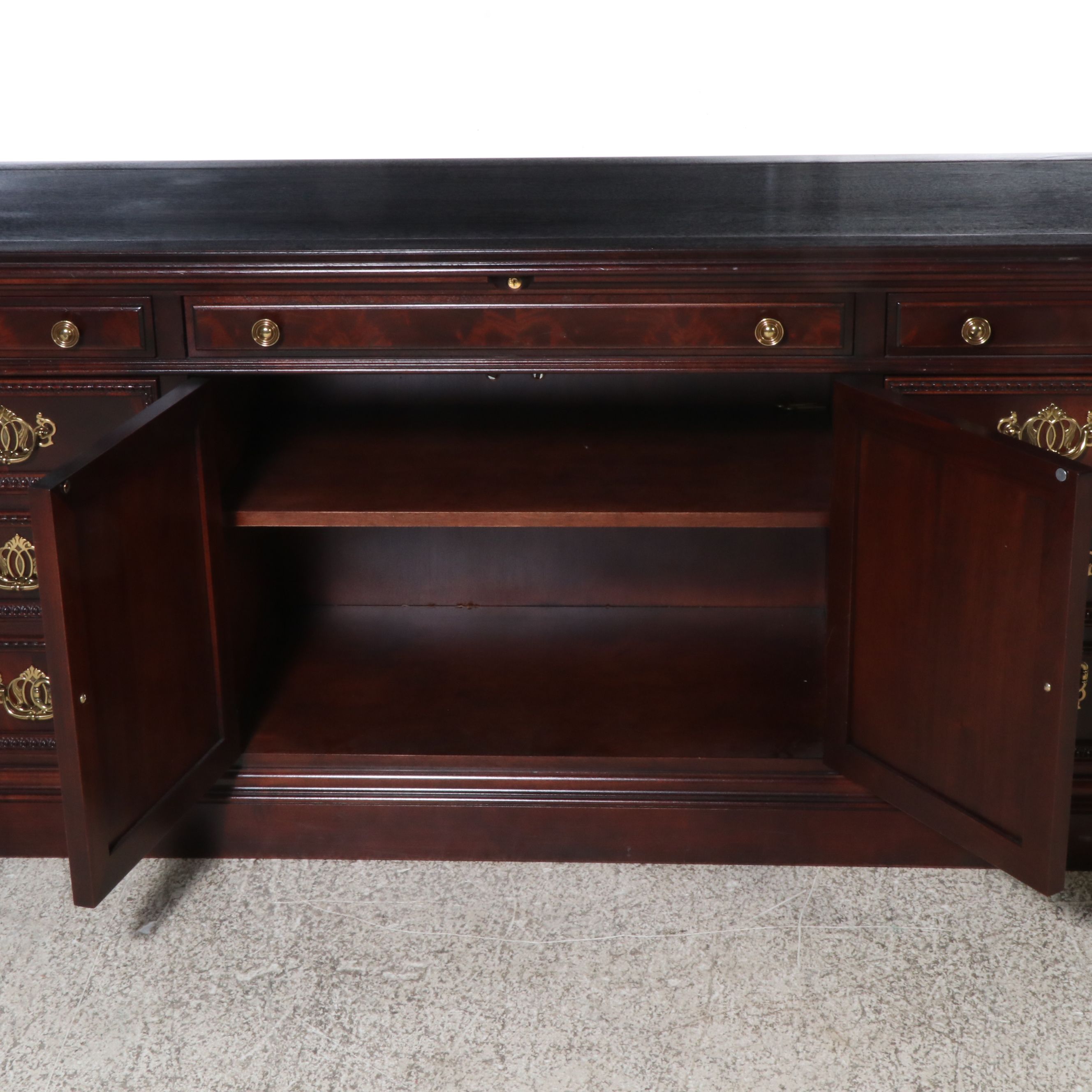 Hekman Mahogany Credenza