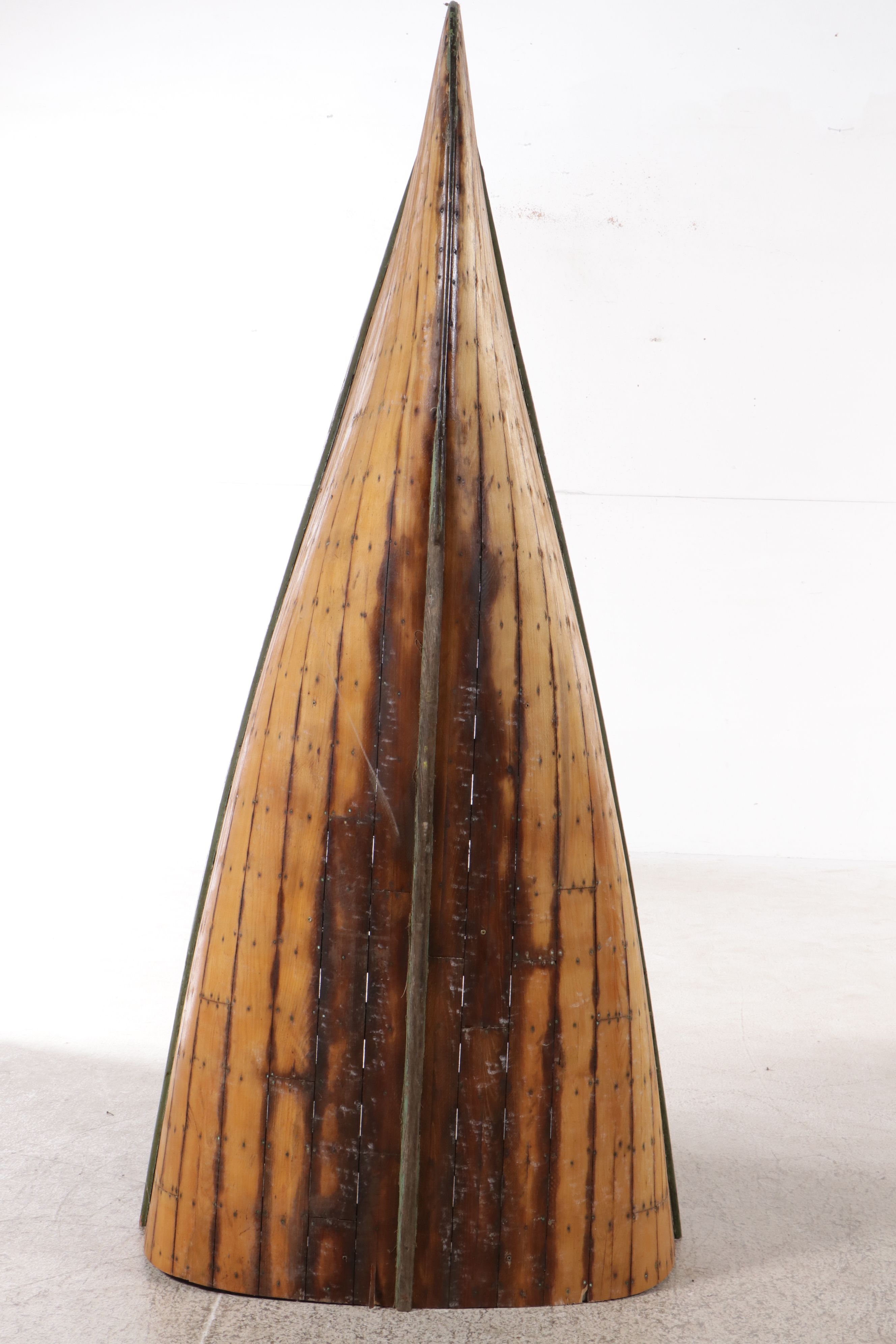 Canoe Hull Bookcase, 20th Century and Adapted