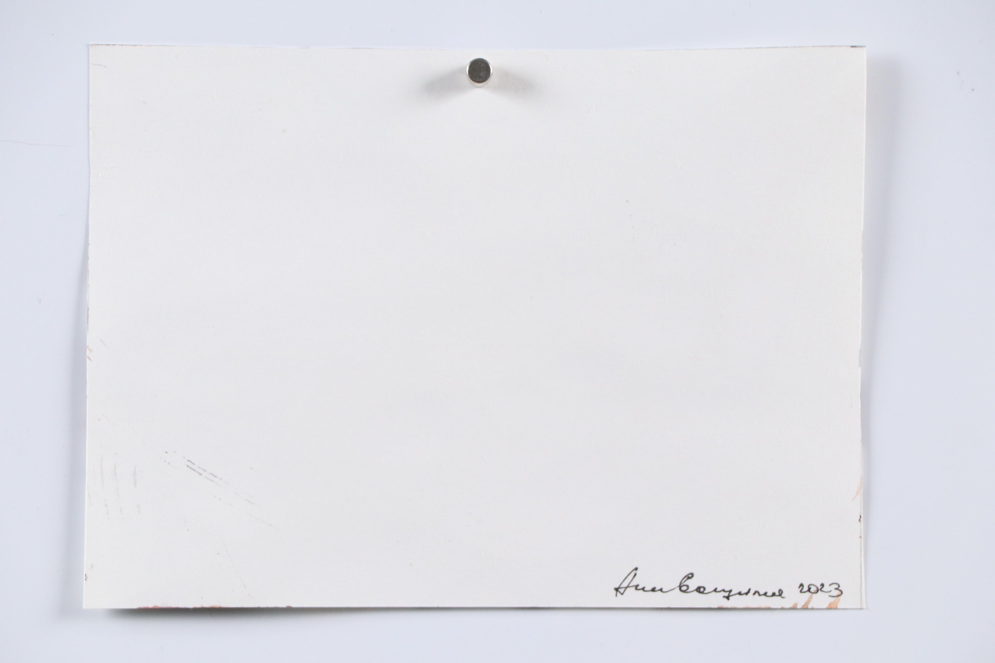 Anne Gorywine Watercolor Painting of Painted Bunting, 2023