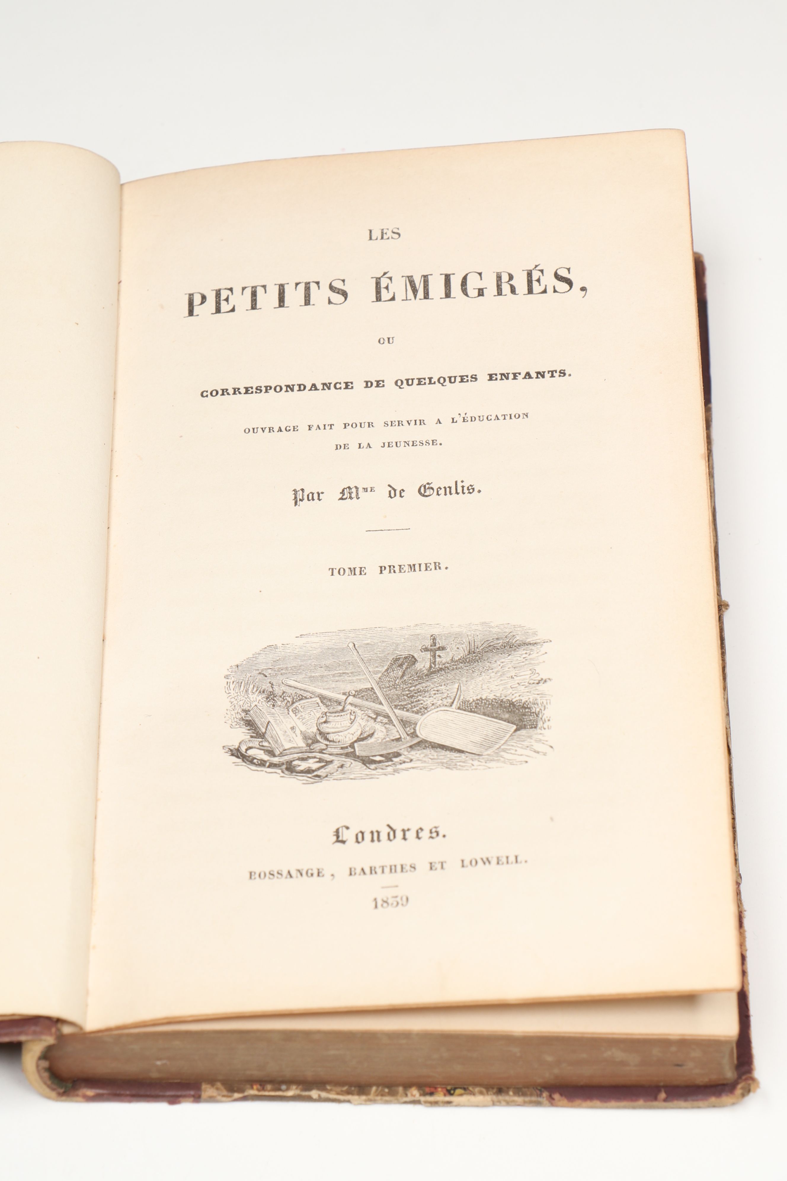 "Les Petits Émigrés, ou Correspondance de quelques enfans" by Mme. De Genlis