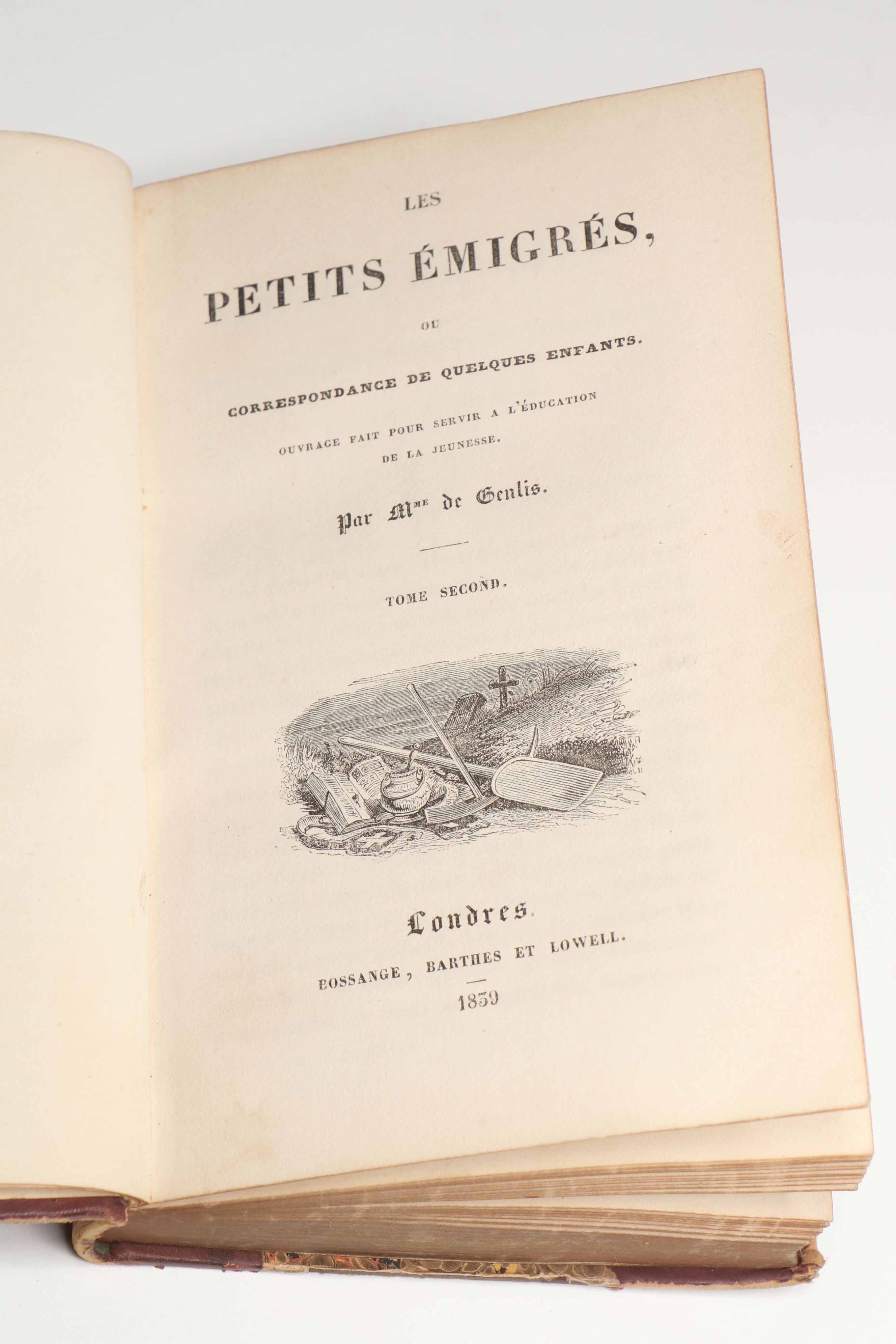 "Les Petits Émigrés, ou Correspondance de quelques enfans" by Mme. De Genlis