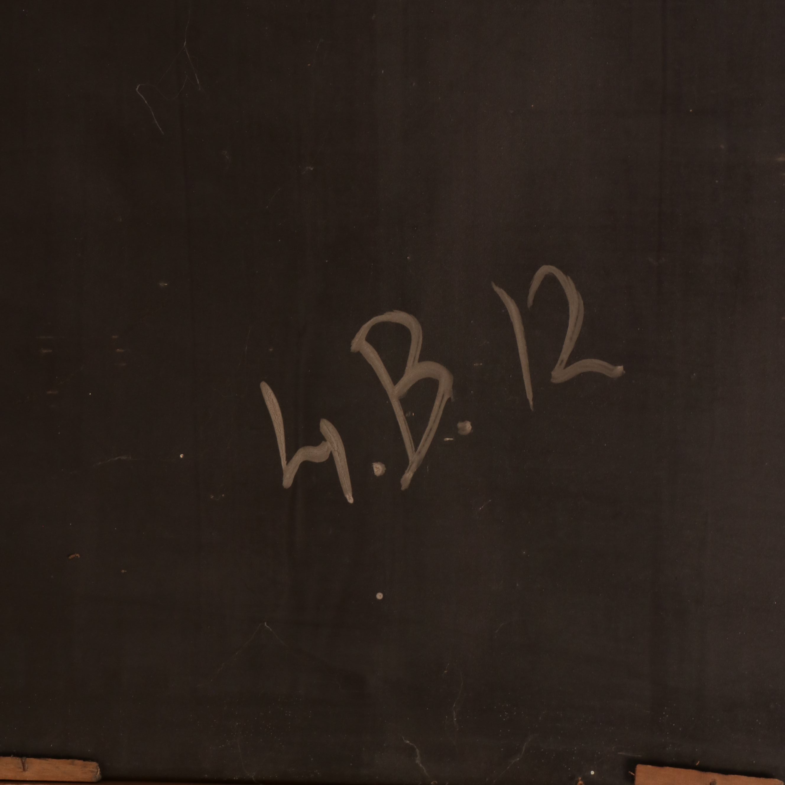 Ornate Hand-Carved Wood Full-Length Wall Mirror