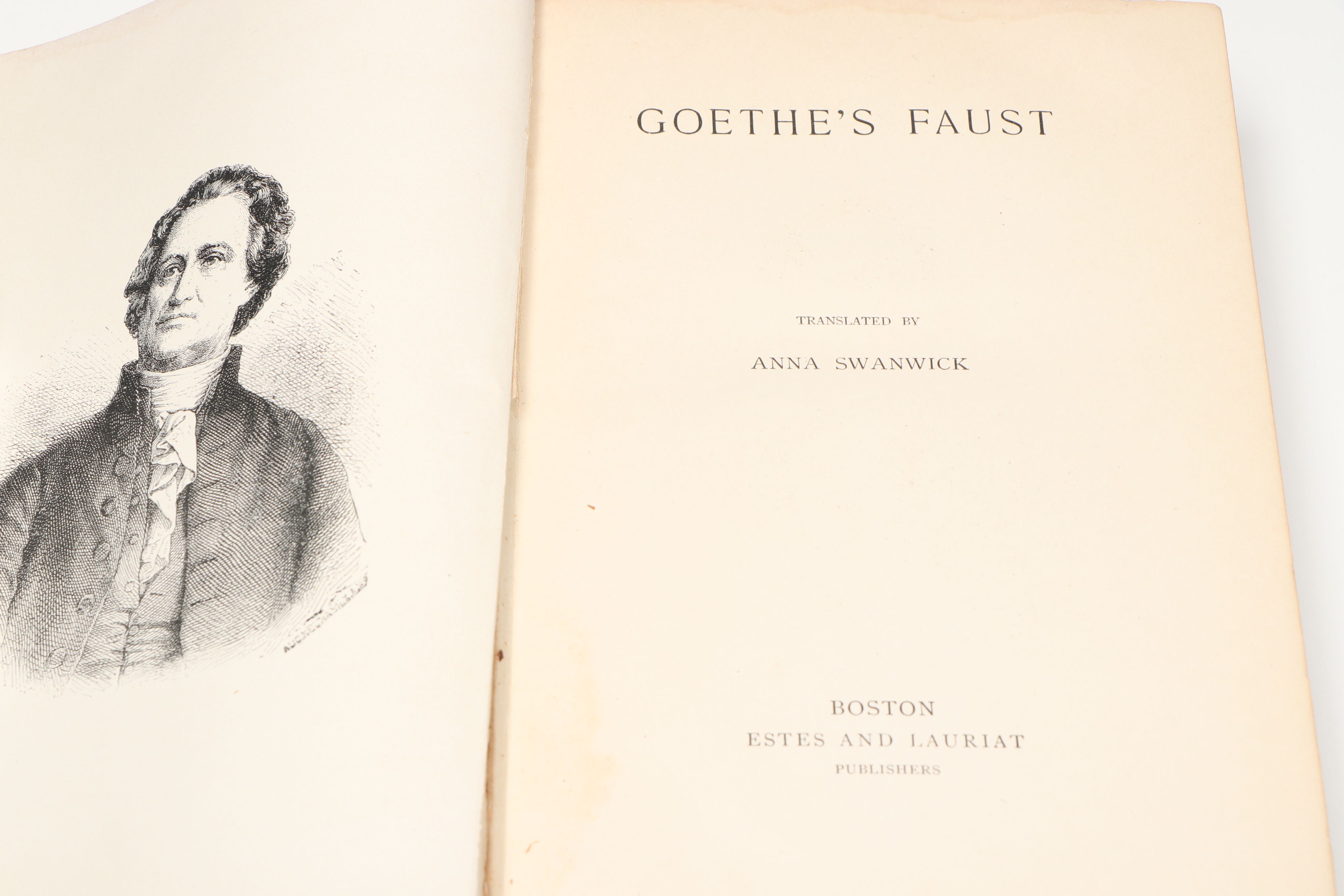 "Goethe's Faust" and "Waverley; or, 'Tis Sixty Years Since"