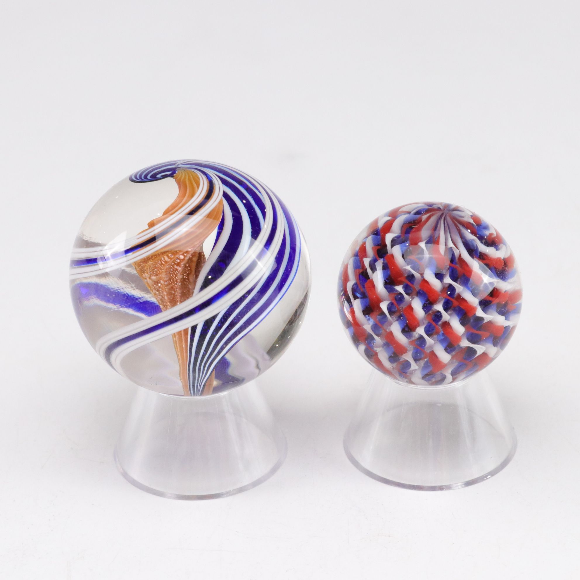 Standard & Shooter Marble Collections with Uranium Glass