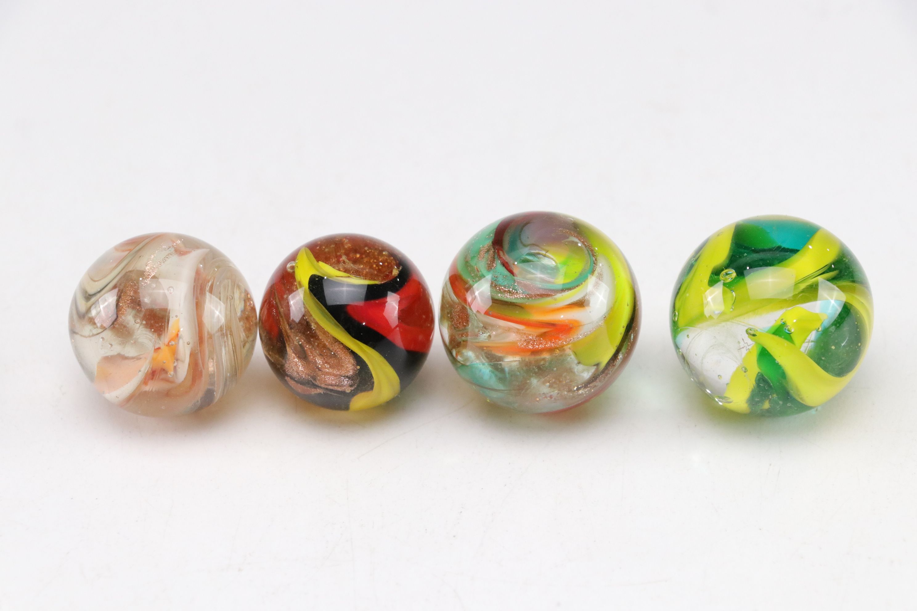 Standard & Shooter Marble Collections with Uranium Glass