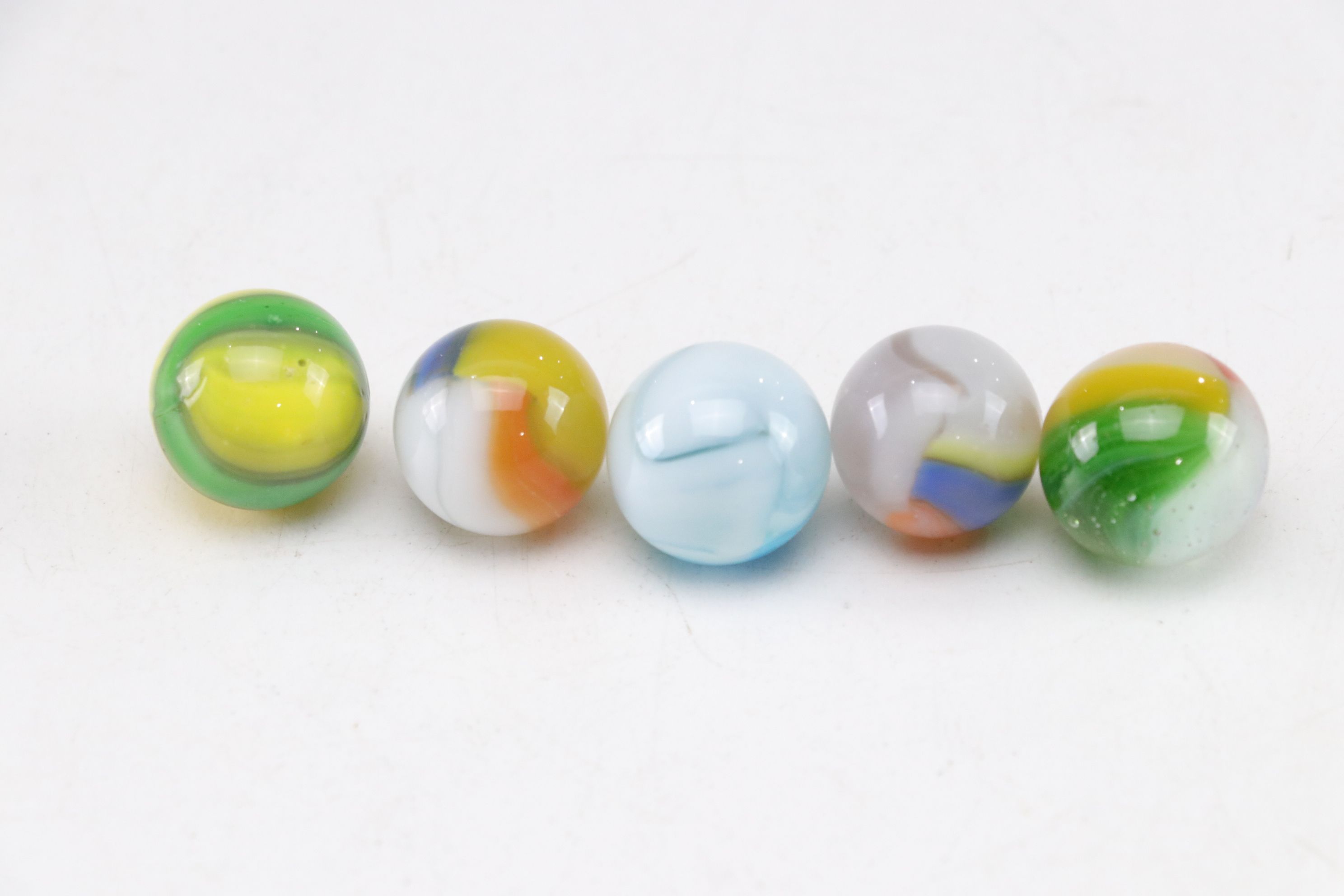 Standard & Shooter Marble Collections with Uranium Glass