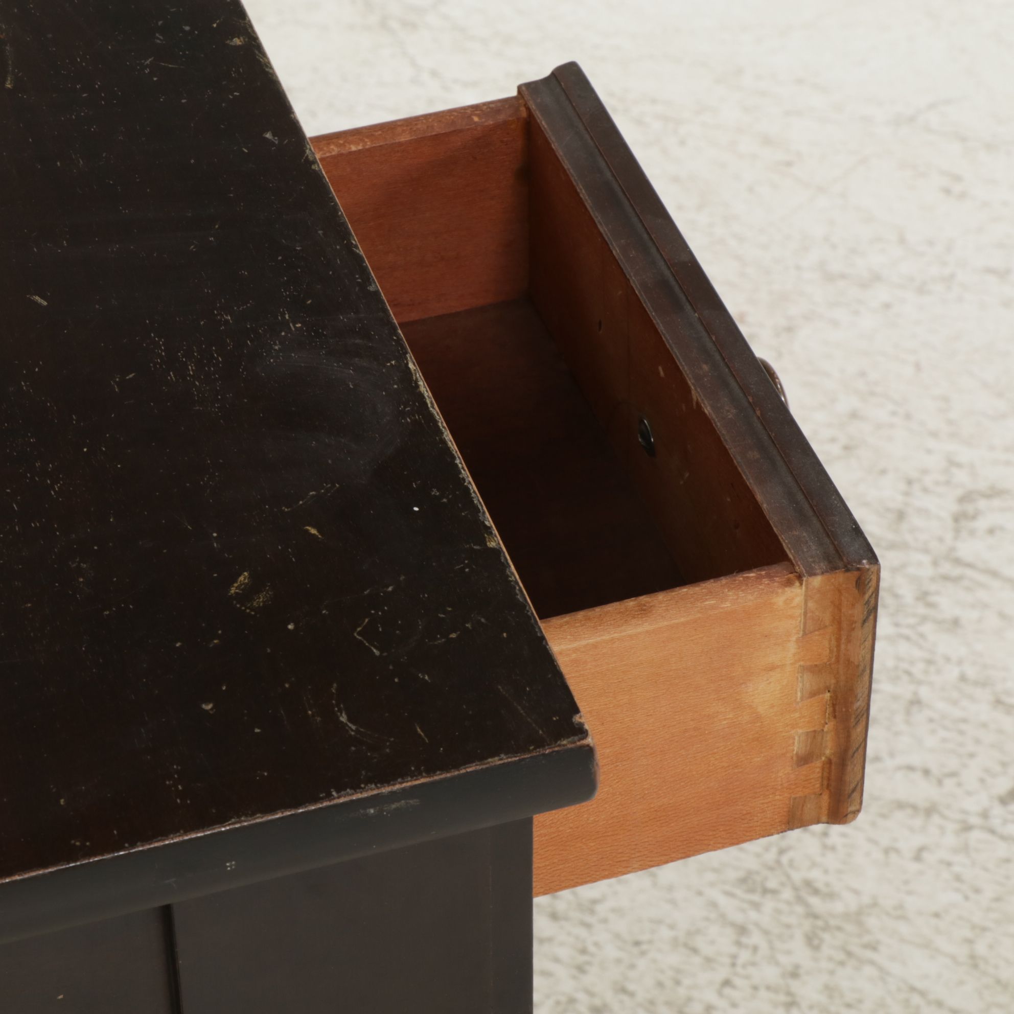 Jenny Lind Style Mahogany Vanity Desk, Late 19th Century