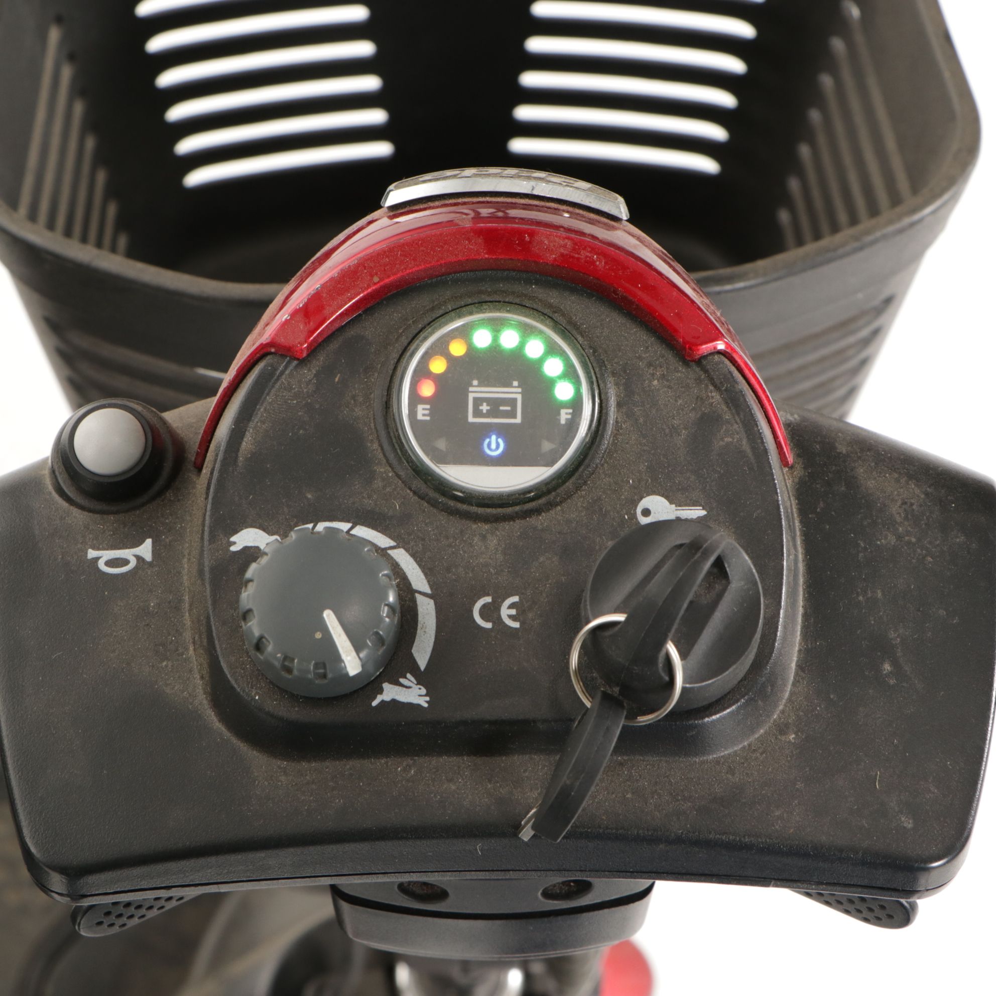 Pride Go-Go Elite Traveller Battery Powered Three-Wheel