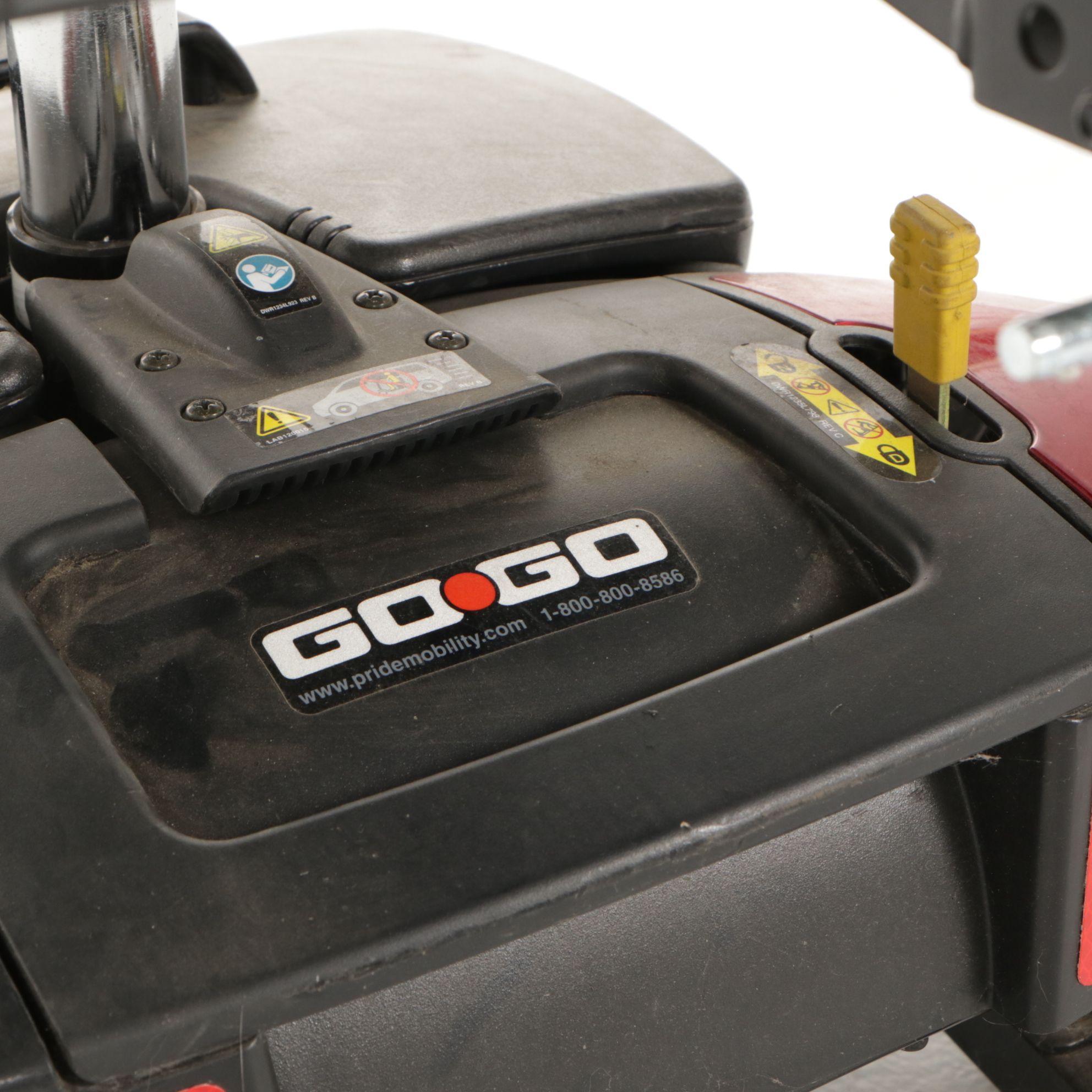 Pride Go-Go Elite Traveller Battery Powered Three-Wheel